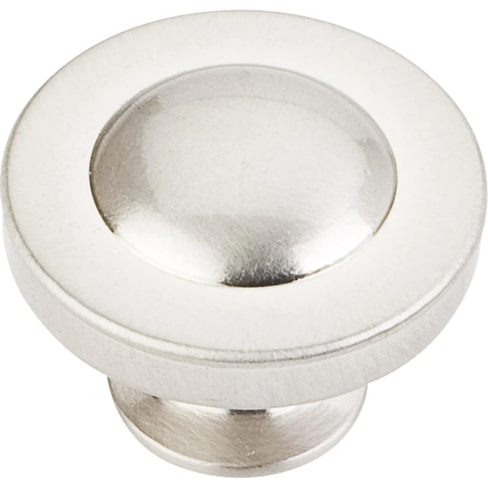 Cordova Knob, 1-1/4″ Dia.,  Satin Nickel