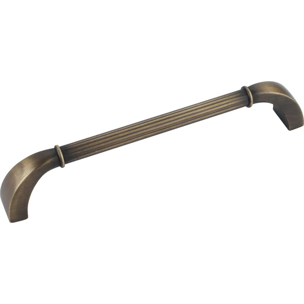 Cordova Pull, 160 mm C/C, Antique Brushed Satin Brass - Image 2