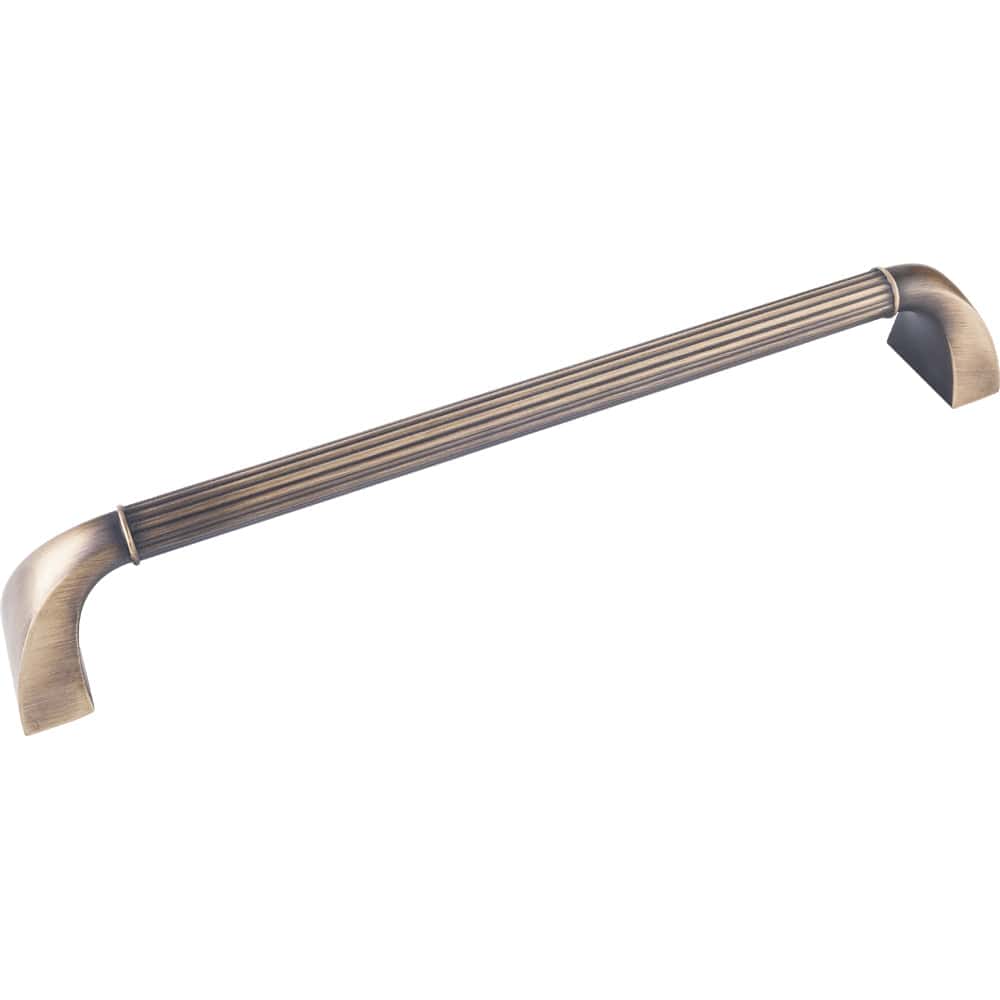 Cordova Appliance Handle, 18″ C/C, Antique Brushed Satin Brass