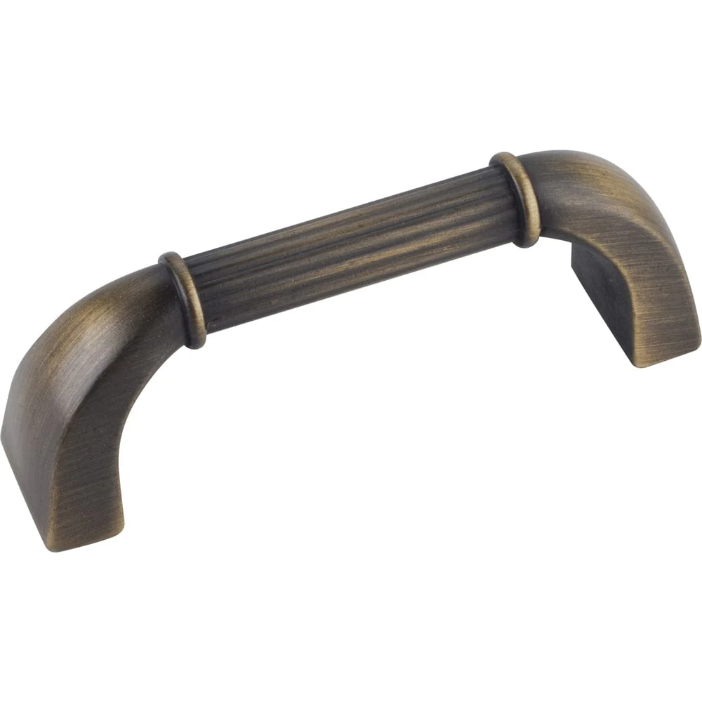 Cordova Pull, 3″ C/C, Antique Brushed Satin Brass
