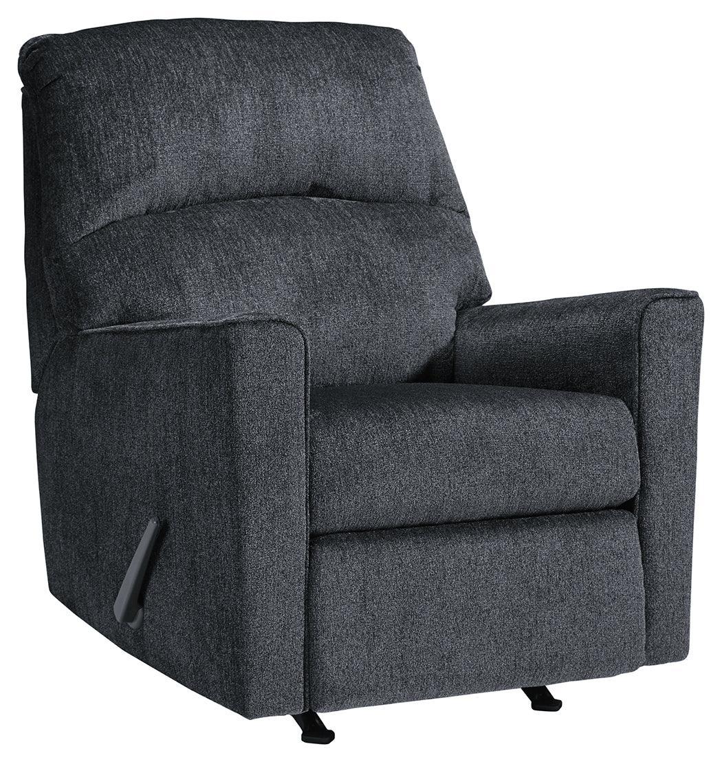 Altari Slate Chenille Recliner - Image 2