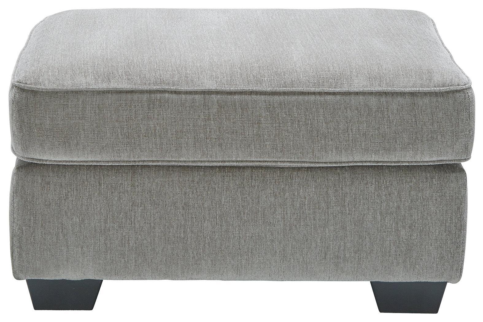Altari Alloy Chenille Oversized Accent Ottoman - Image 3