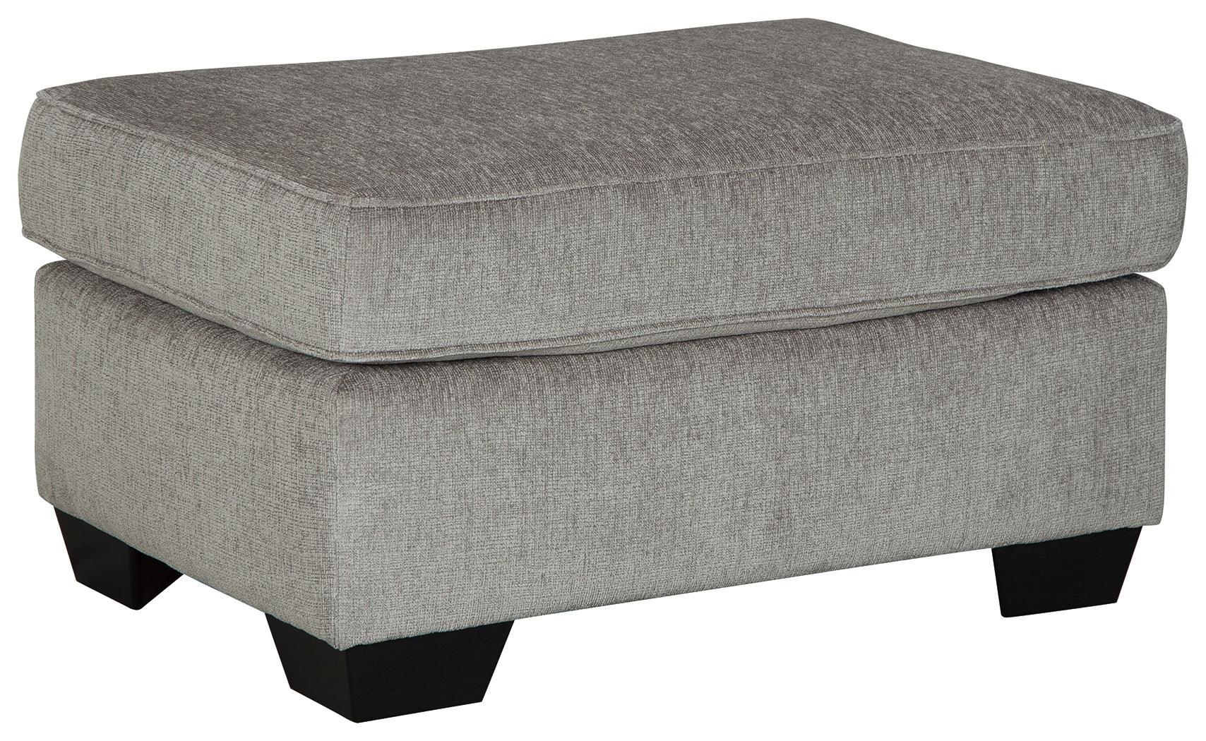 Altari Alloy Chenille Ottoman - Image 2