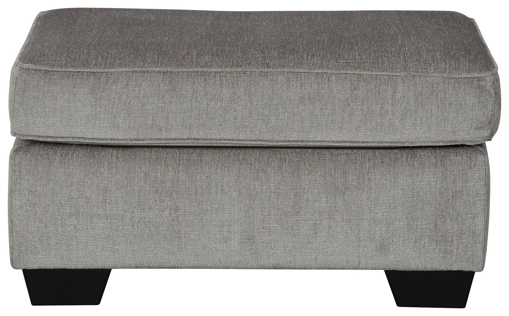 Altari Alloy Chenille Ottoman - Image 3