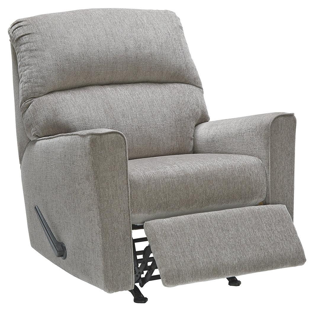 Altari Alloy Chenille Recliner - Image 3