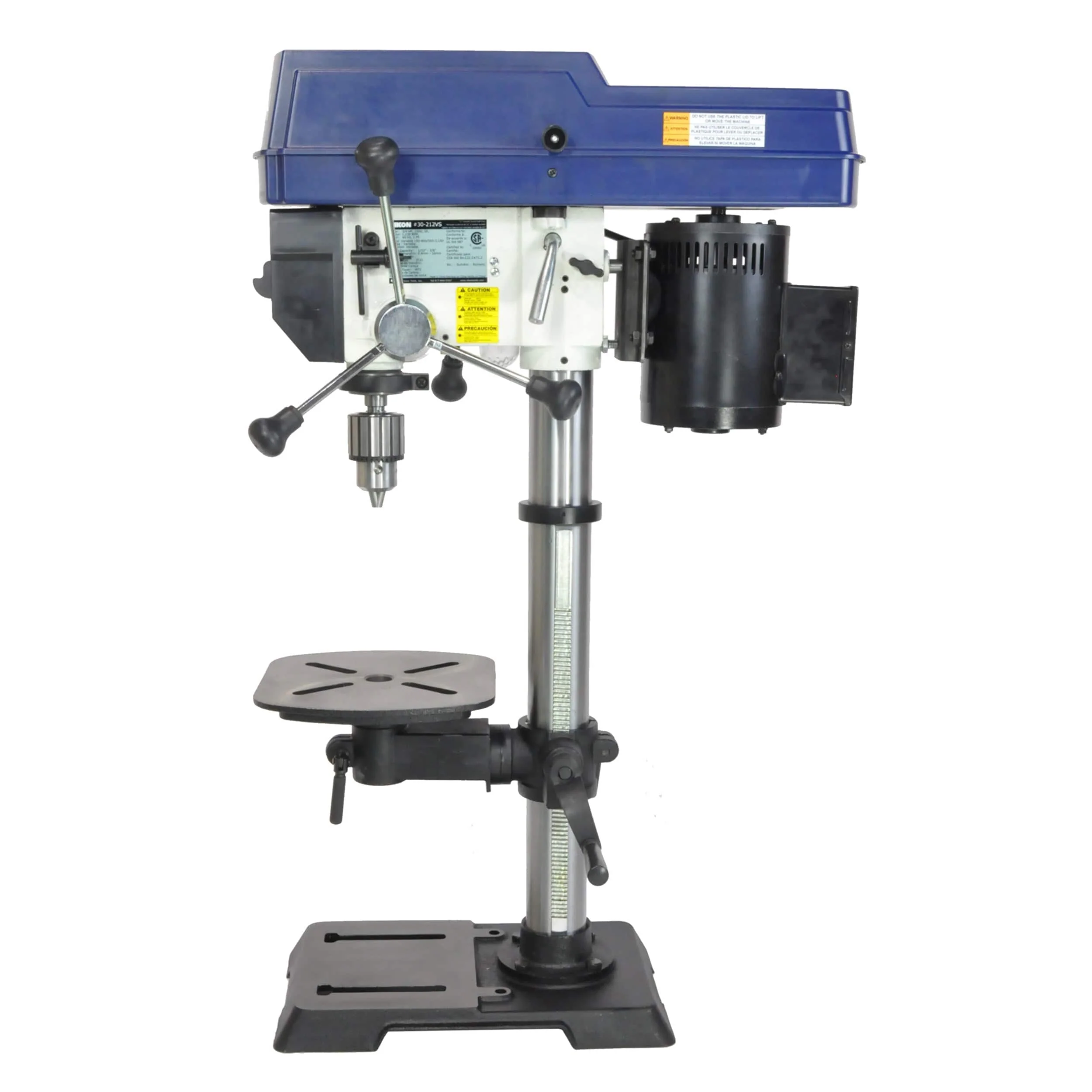 12" VS Benchtop Drill Press - 3/4 HP - Image 3