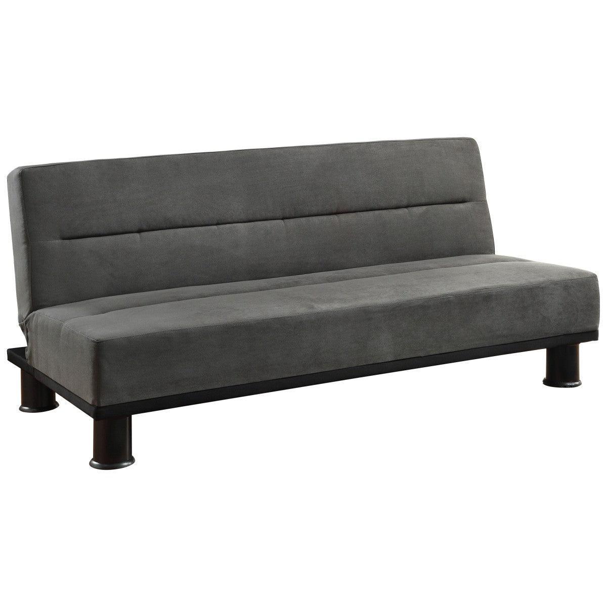 Callie Gray Fabric Elegant Lounger