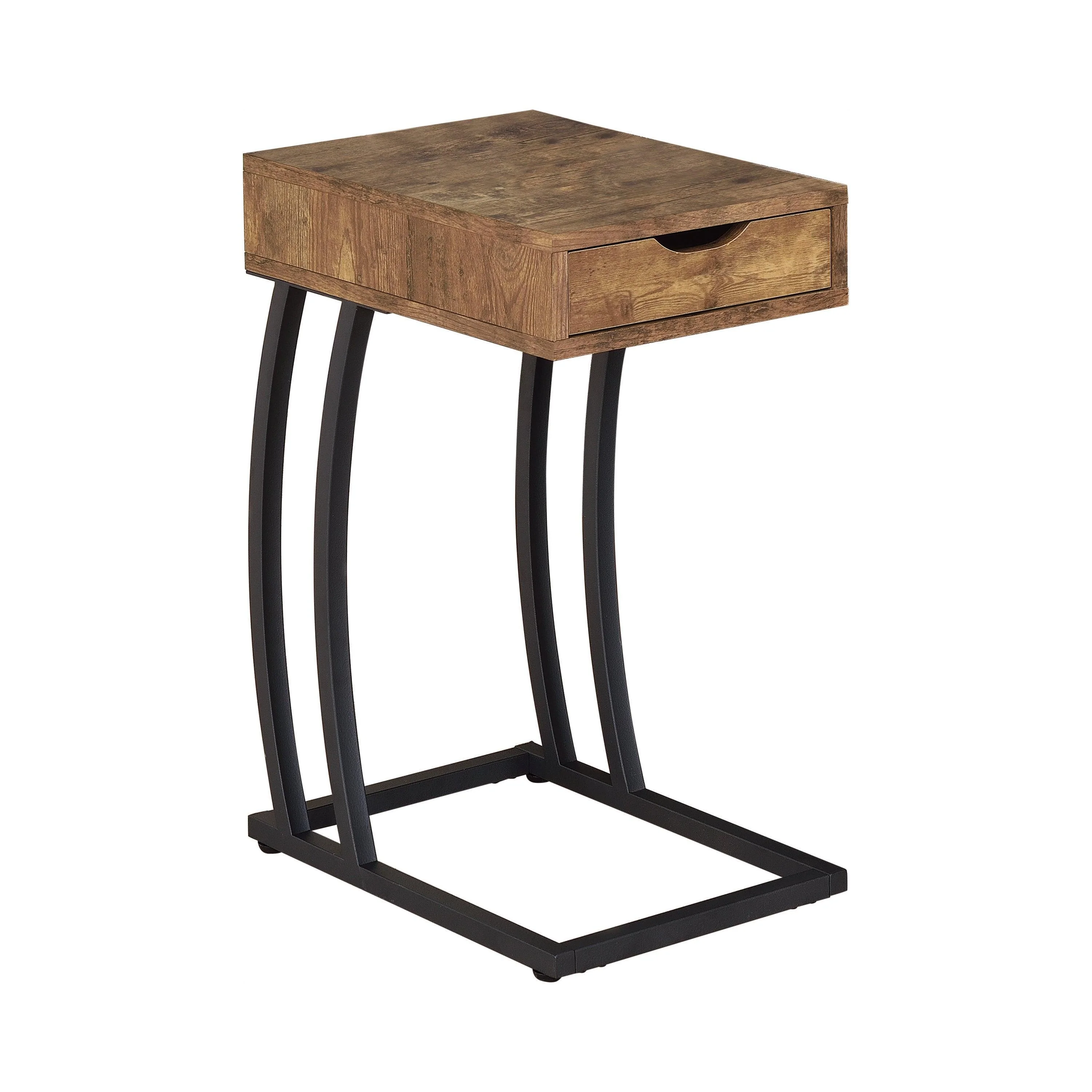 Troy Accent Table With Power Outlet Antique Nutmeg - Image 2