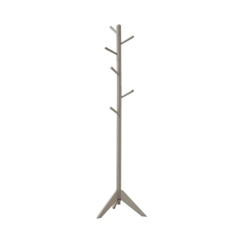 Devlin Coat Rack With 6 Hooks Grey - Image 2