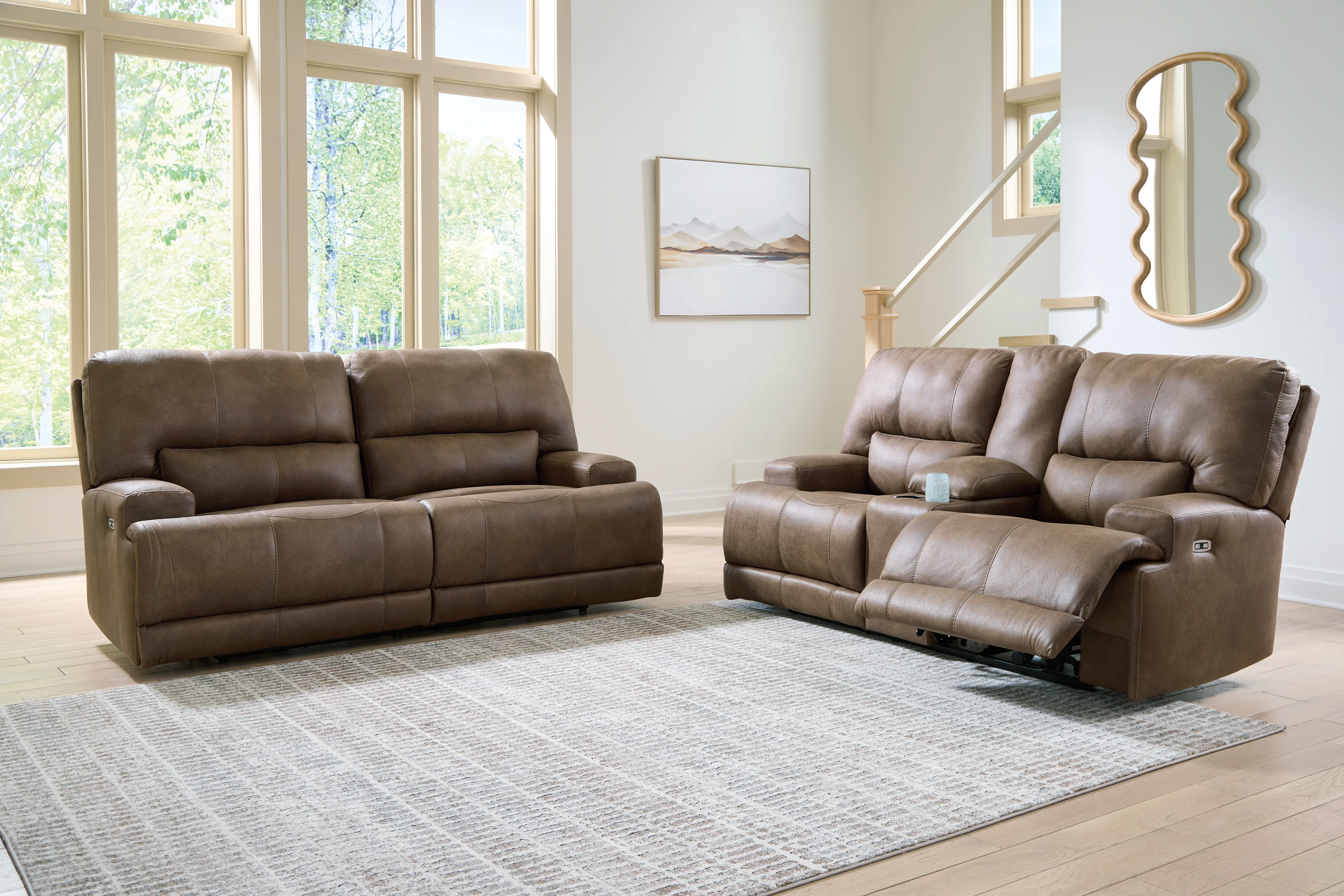 Beckley Earth Place Sofa and Loveseat - Image 2