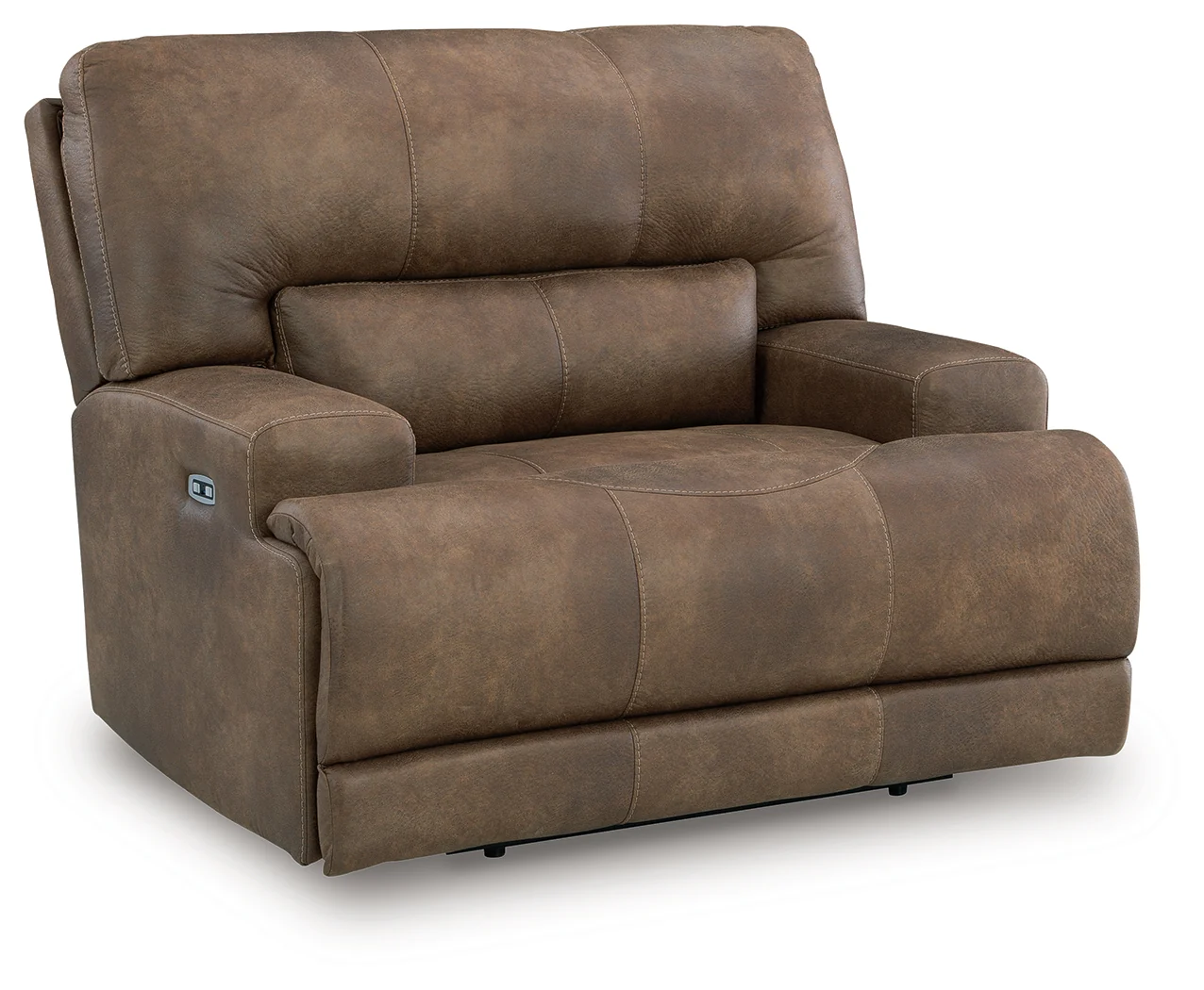 Beckley Place Earth Faux Leather Power Recliner - Image 2