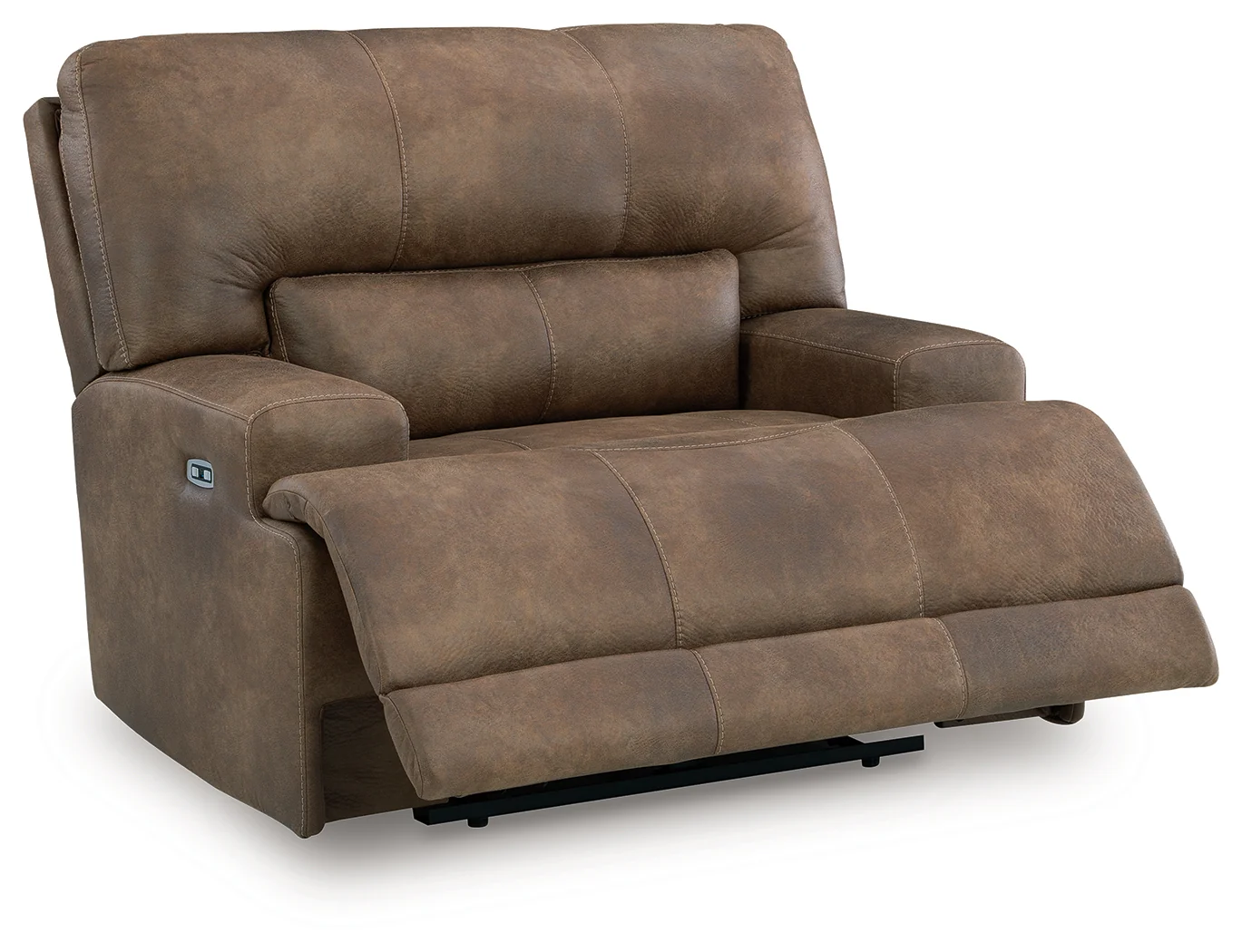 Beckley Place Earth Faux Leather Power Recliner - Image 3