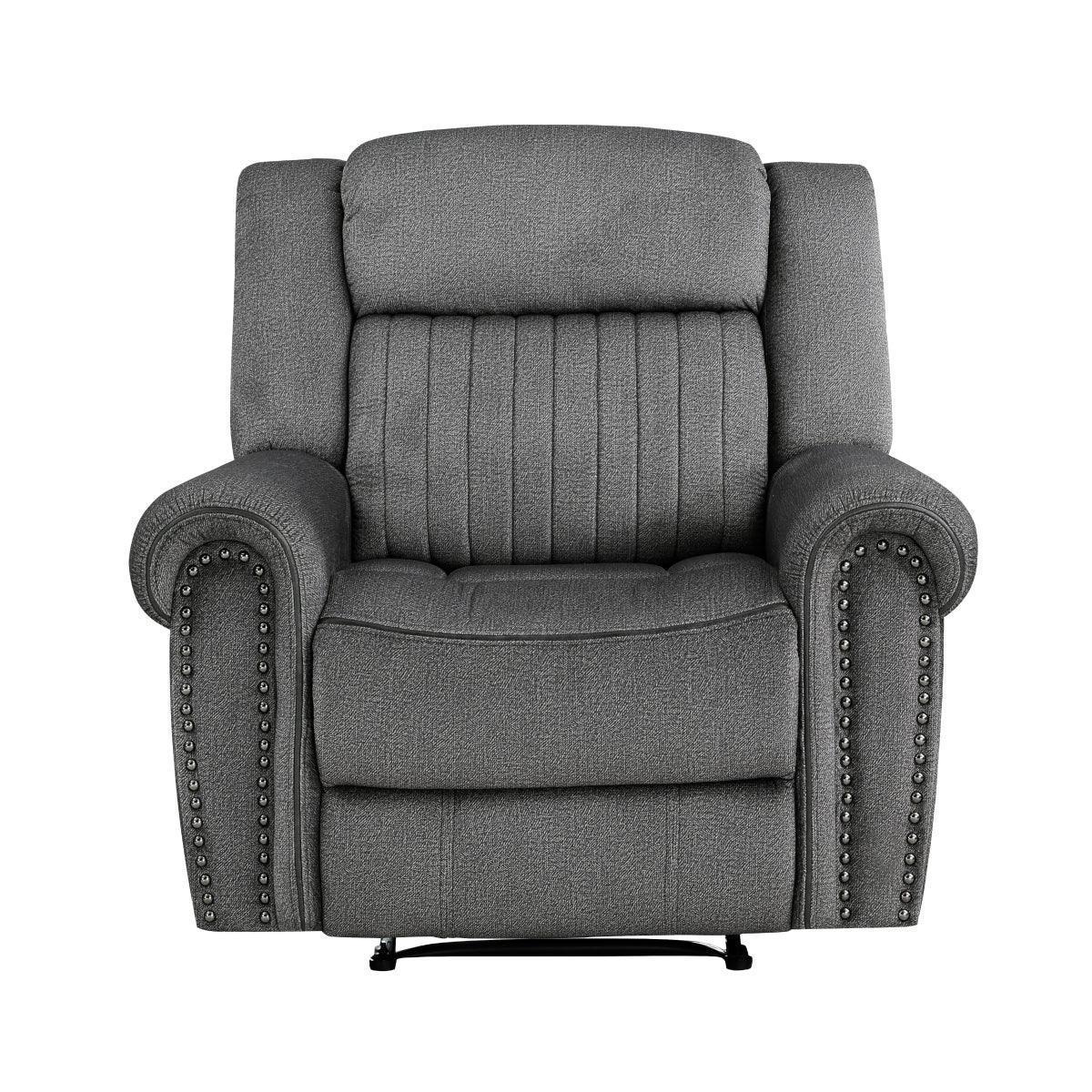 Brennen Gray Recliner - Image 1
