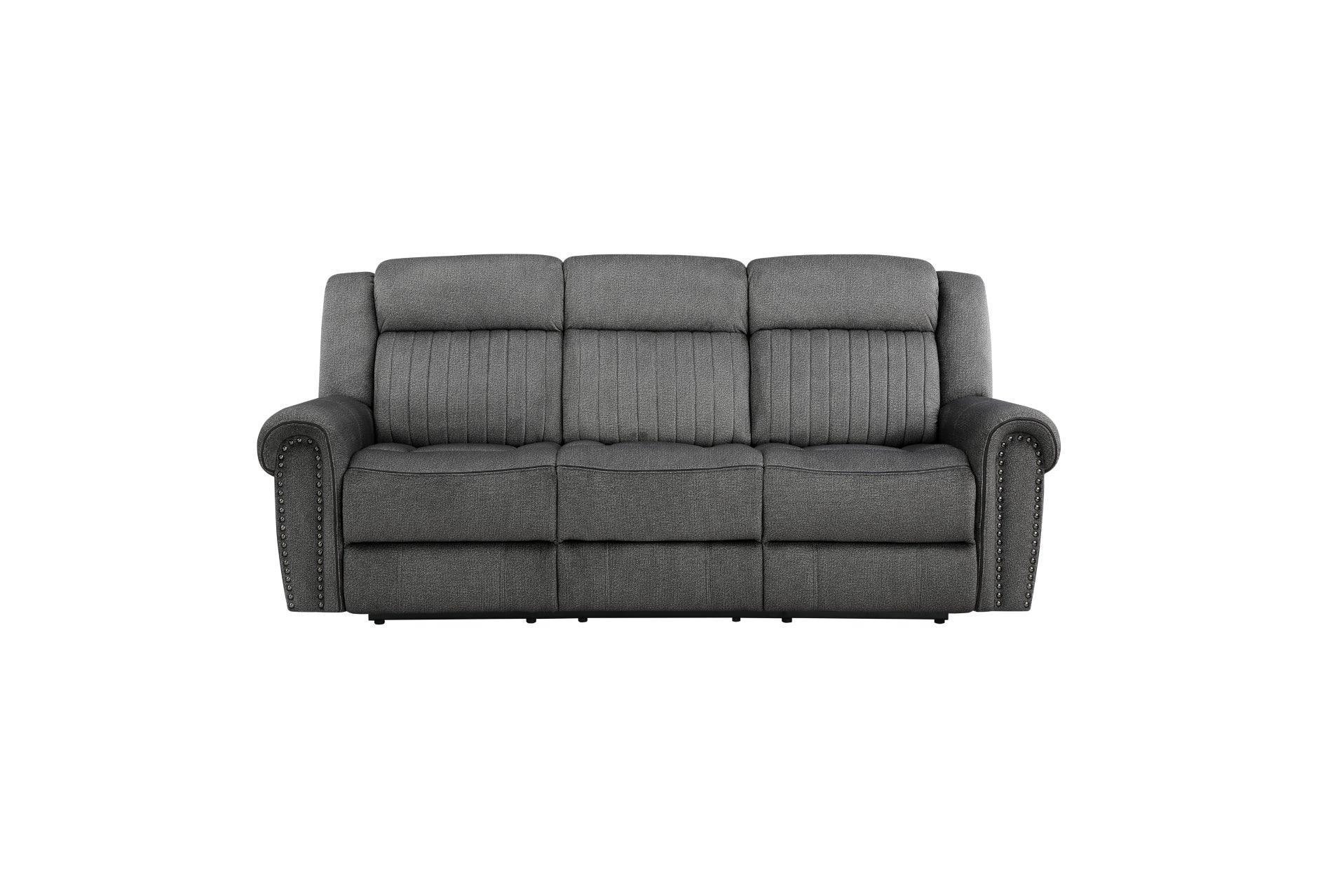 Brennen Charcoal Power Reclining Set - Image 3