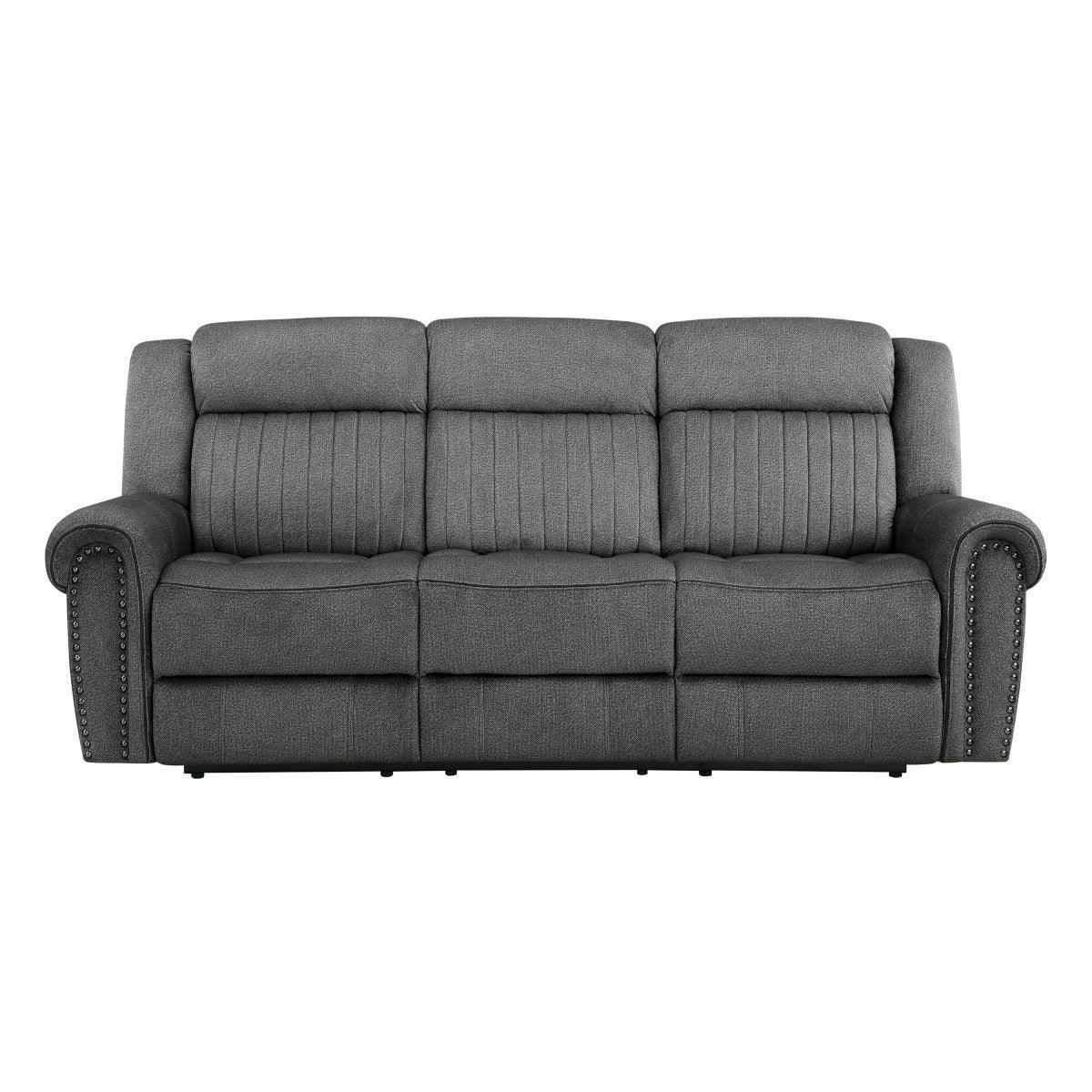 Brennen Charcoal Power Reclining Sofa - Image 1