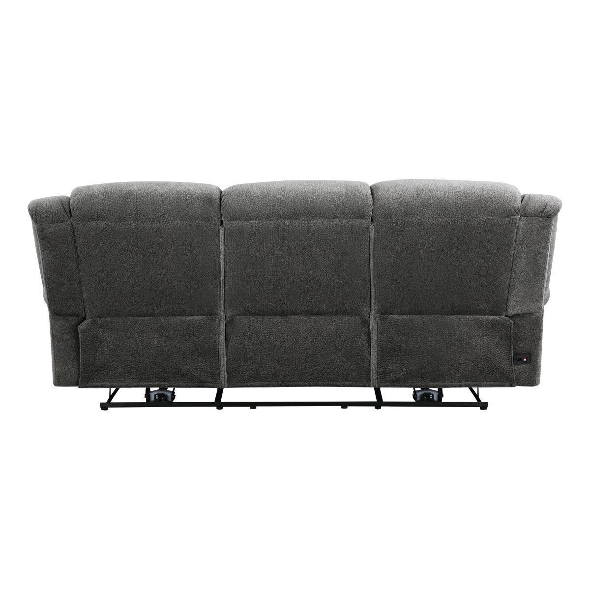 Brennen Charcoal Power Reclining Sofa - Image 3