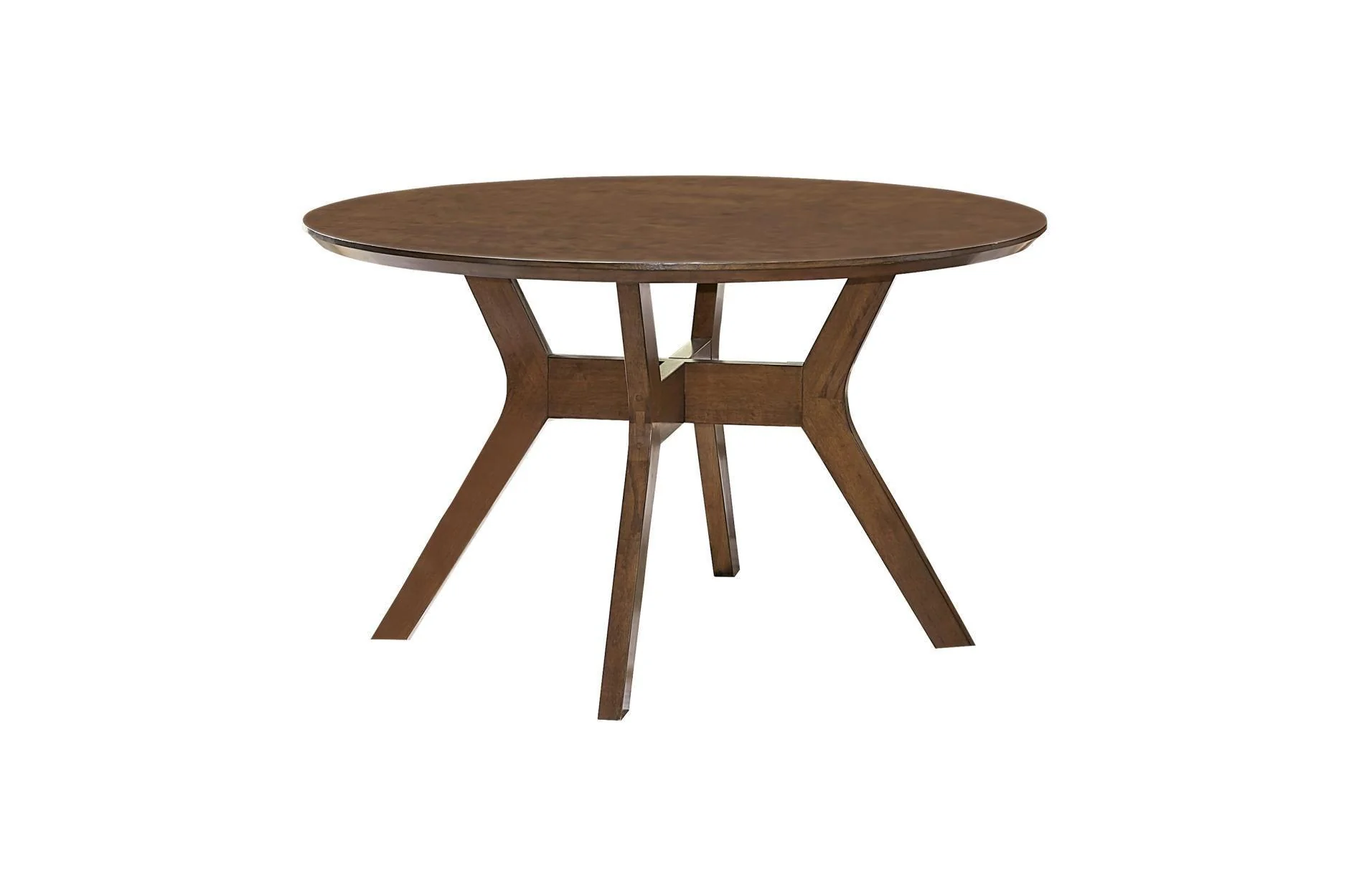 Edam Dark Yellow Fabric Round Dining Room Set - Image 2