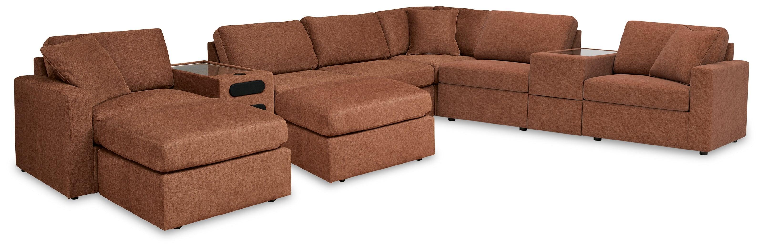 Modmax Spice 8-Piece Sectional With Ottoman - Image 2