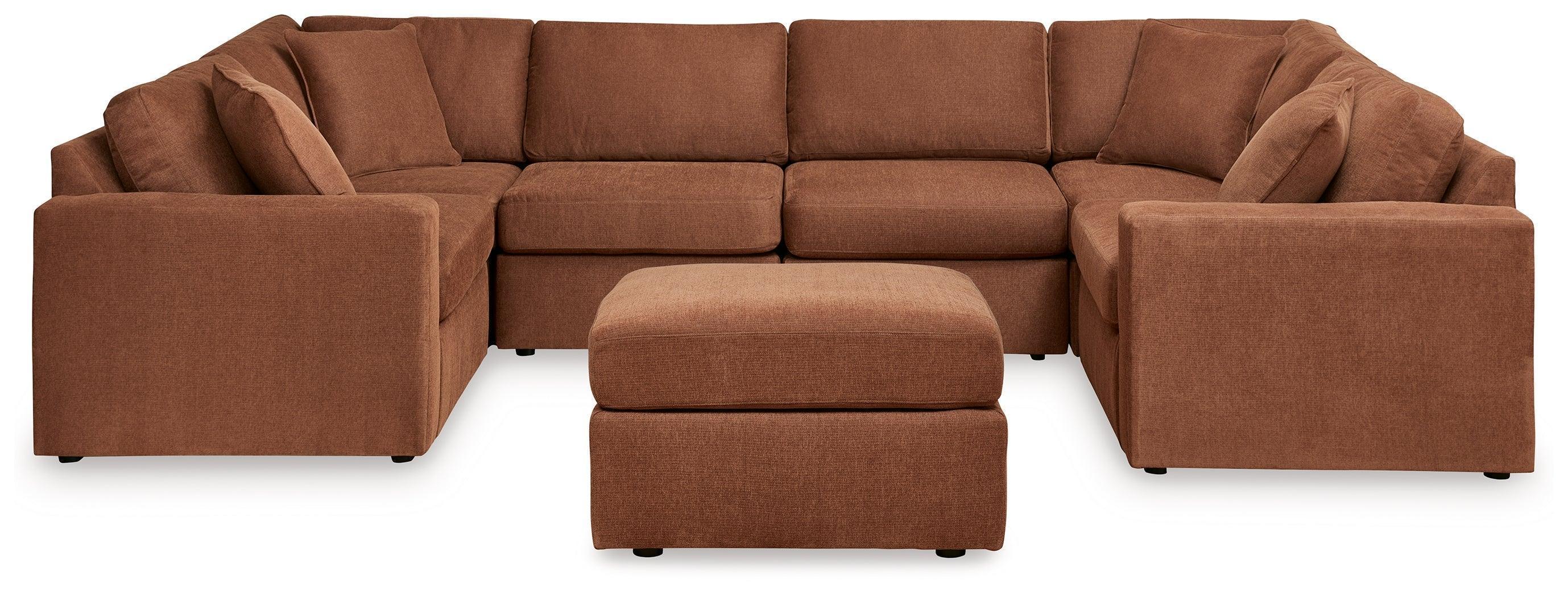 Pillar Spice Peak 6-Piece Sectional With Ottoman - Image 2