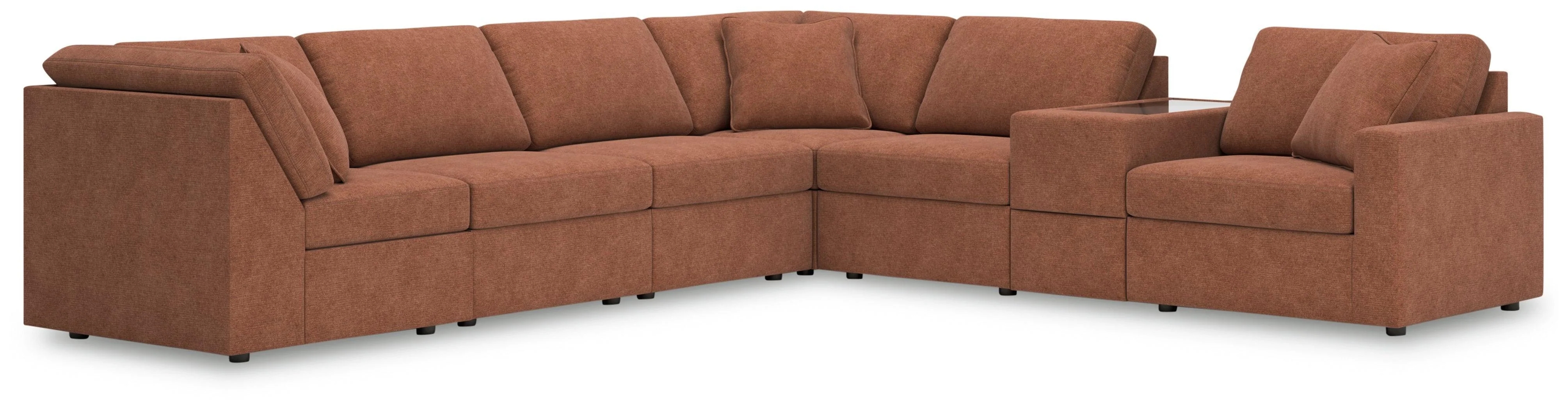 Modmax Spice Nuvella® 7-Piece Sectional - Image 2
