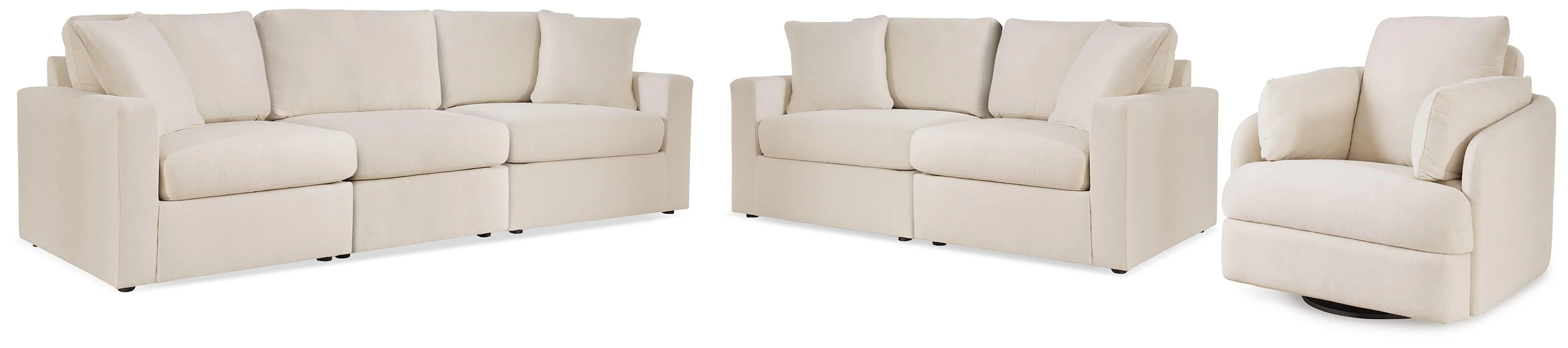Pillar Oyster Peak Sofa, Loveseat and Recliner - Image 2