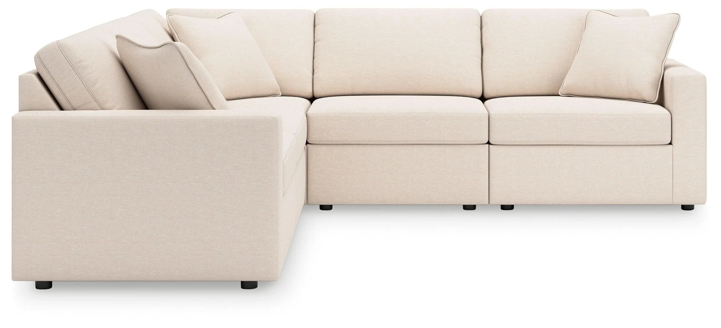 Pillar Oyster Peak 5-Piece Sectional With Recliner - Image 3