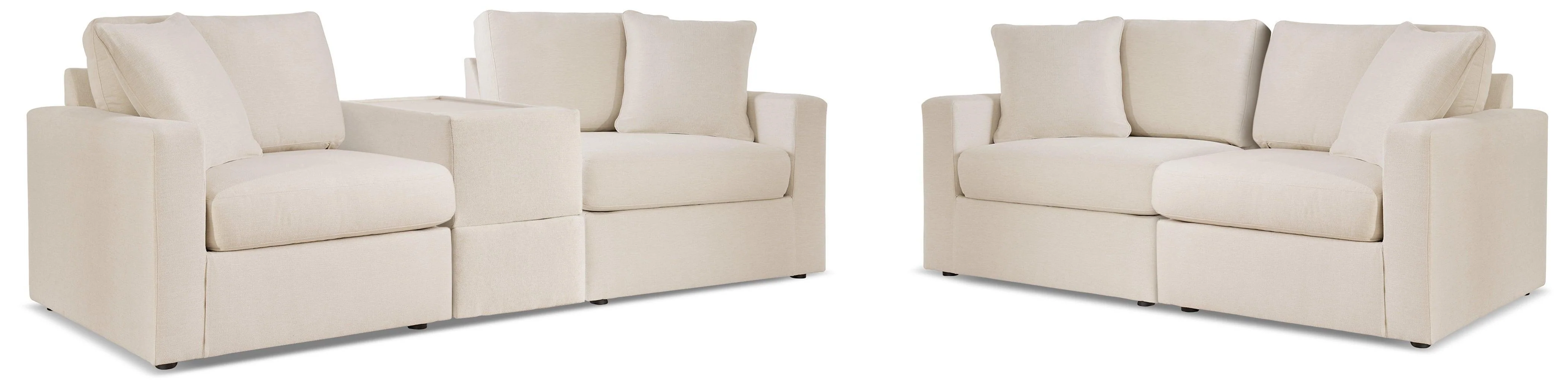 Pillar Oyster Peak Sofa And Loveseat - Image 2