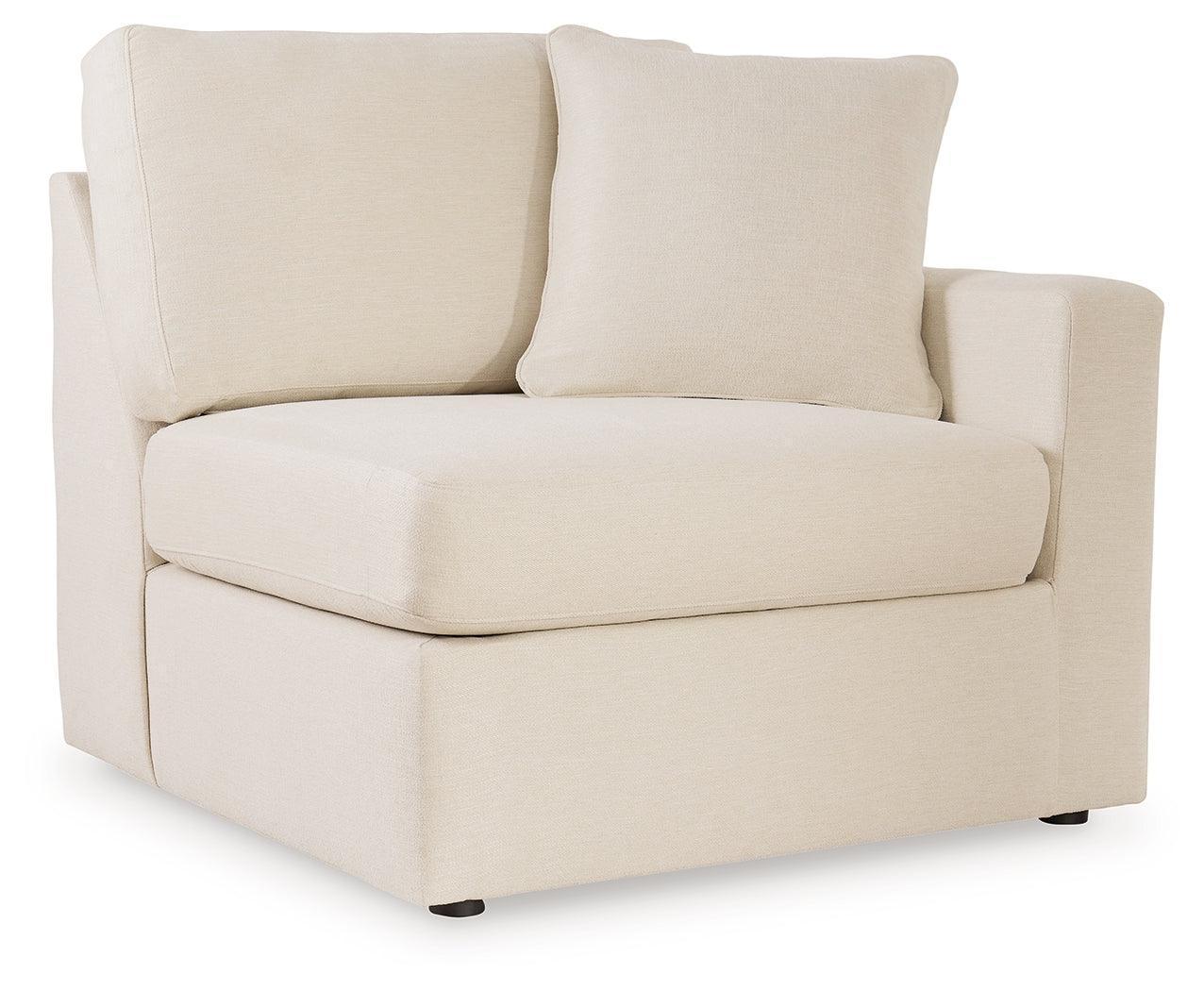 Modmax Oyster Nuvella® 3-Piece Sectional with Chaise - Image 3