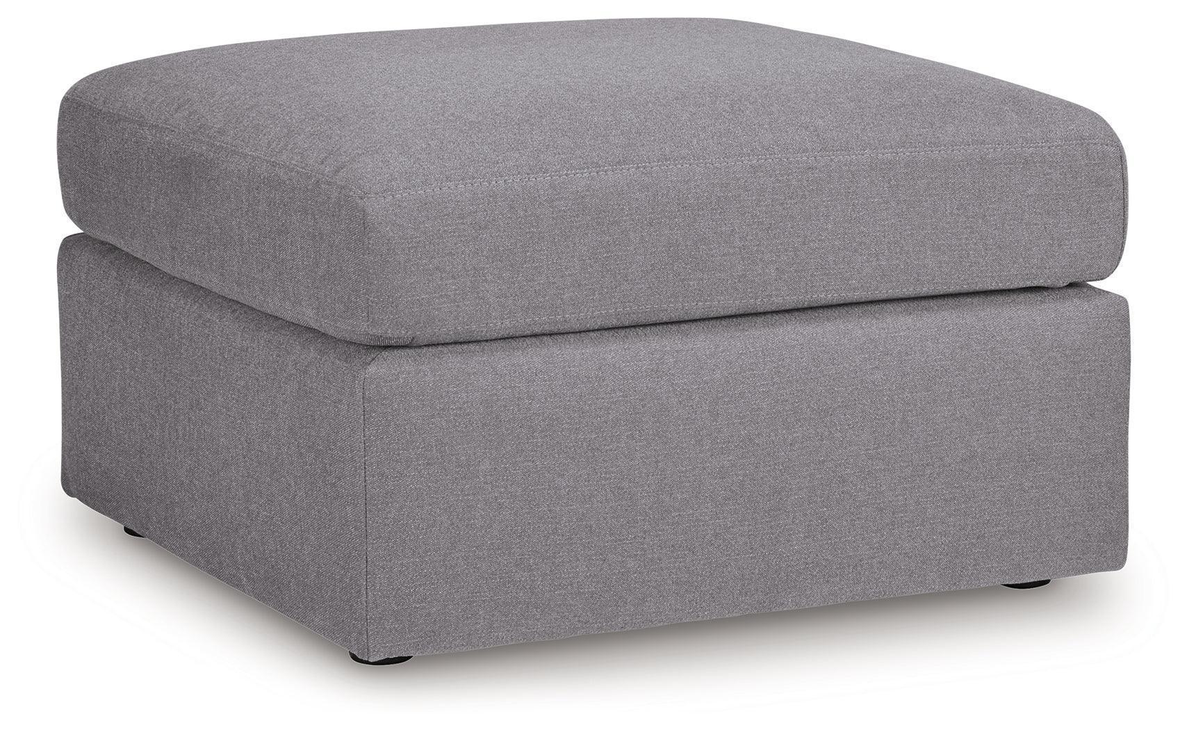 Modmax Granite Performance Fabric,Next-Gen Nuvella™ Oversized Accent Ottoman - Image 2