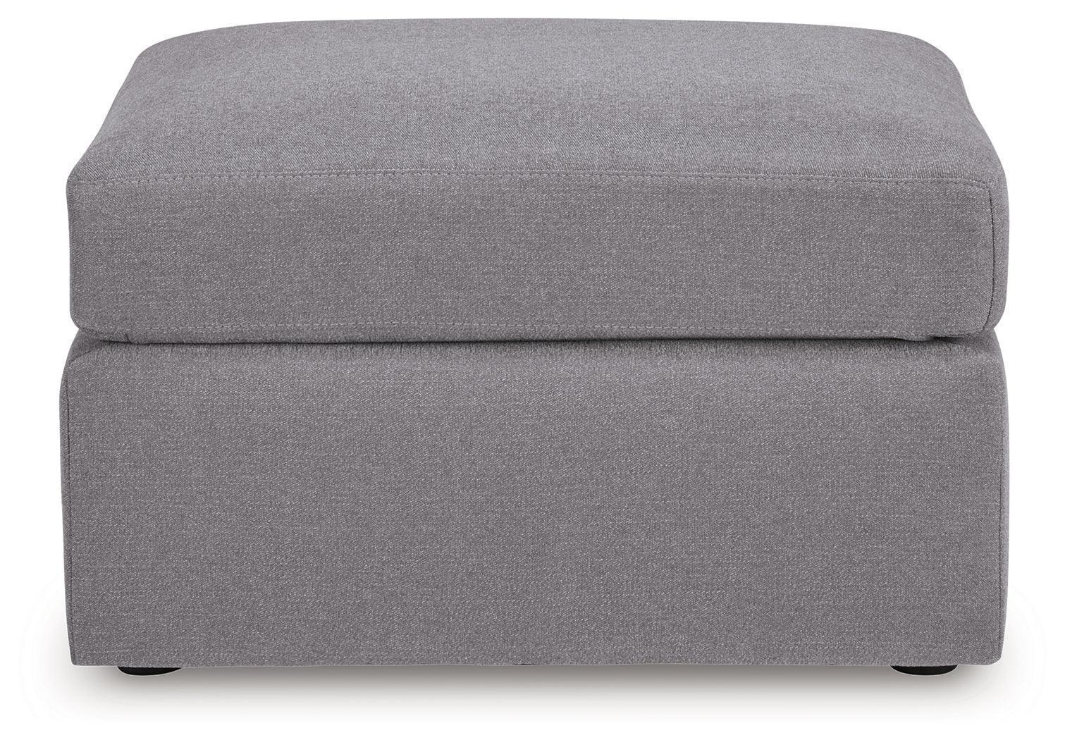 Modmax Granite Performance Fabric,Next-Gen Nuvella™ Oversized Accent Ottoman - Image 3