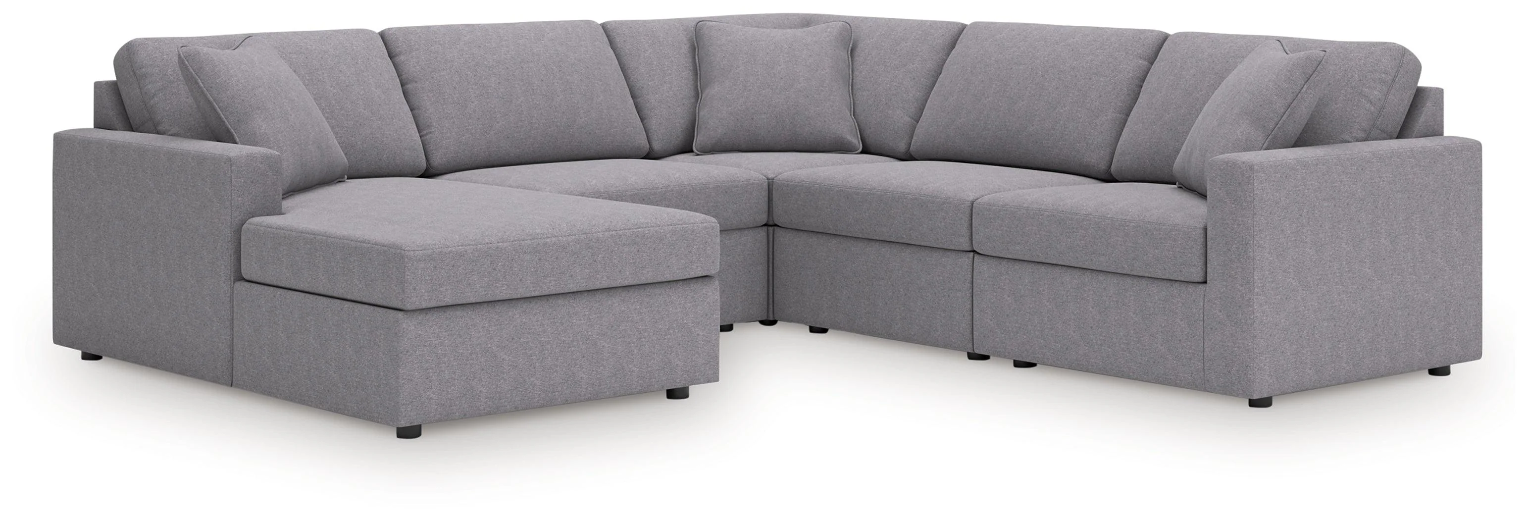 Modmax Granite 5-Piece Sectional with Chaise - Image 2
