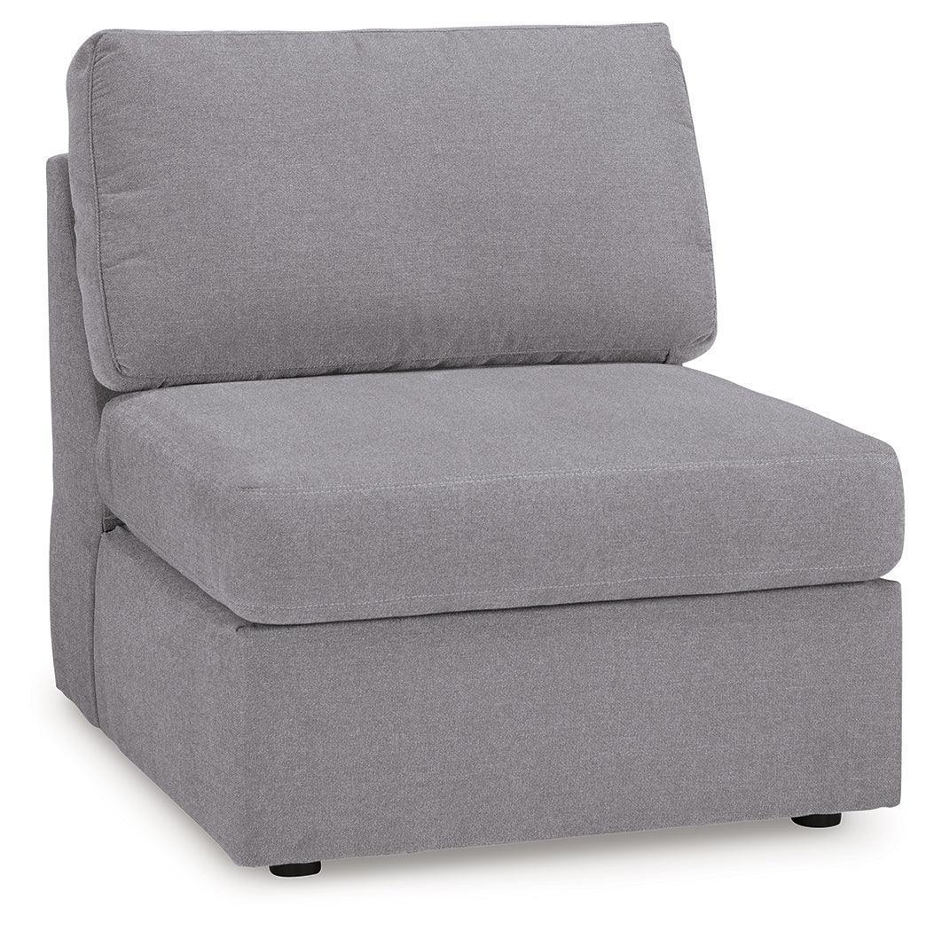 Modmax Granite Performance Fabric,Next-Gen Nuvella™ 3-Piece Sectional with Chaise - Image 3