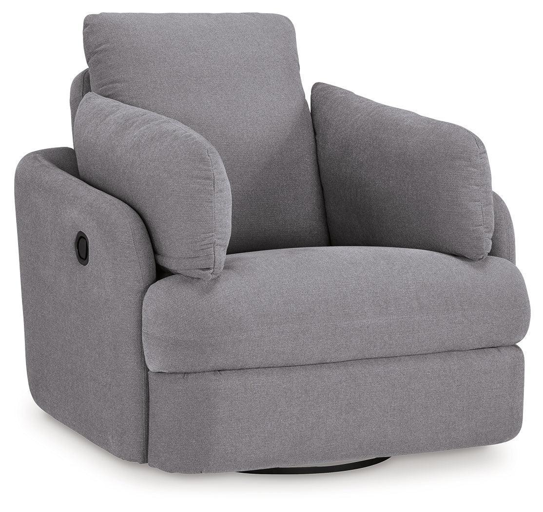 Modmax Granite Performance Fabric,Next-Gen Nuvella™ Swivel Glider Chair - Image 2