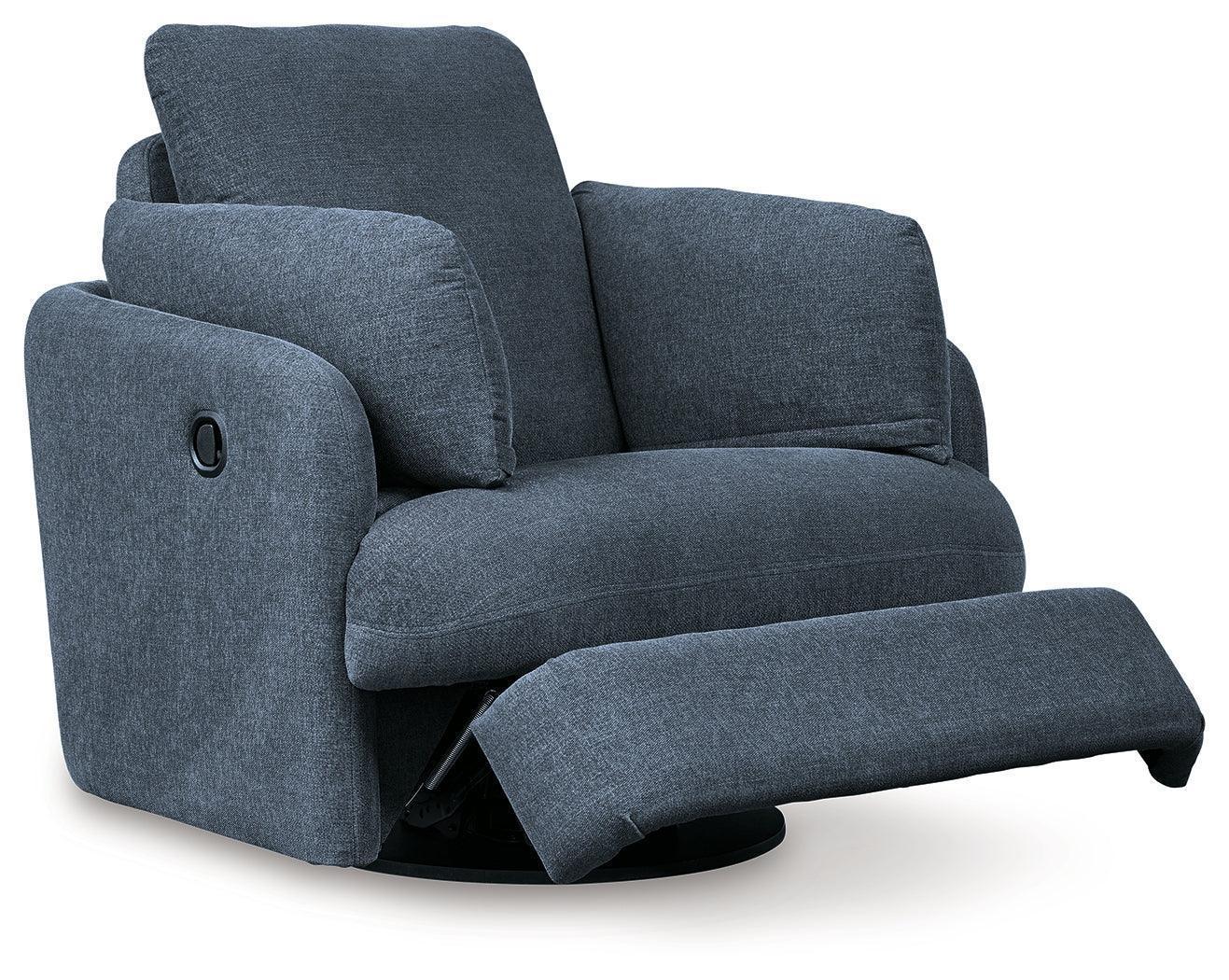 Modmax Ink Nuvella® Swivel Glider Recliner - Image 3