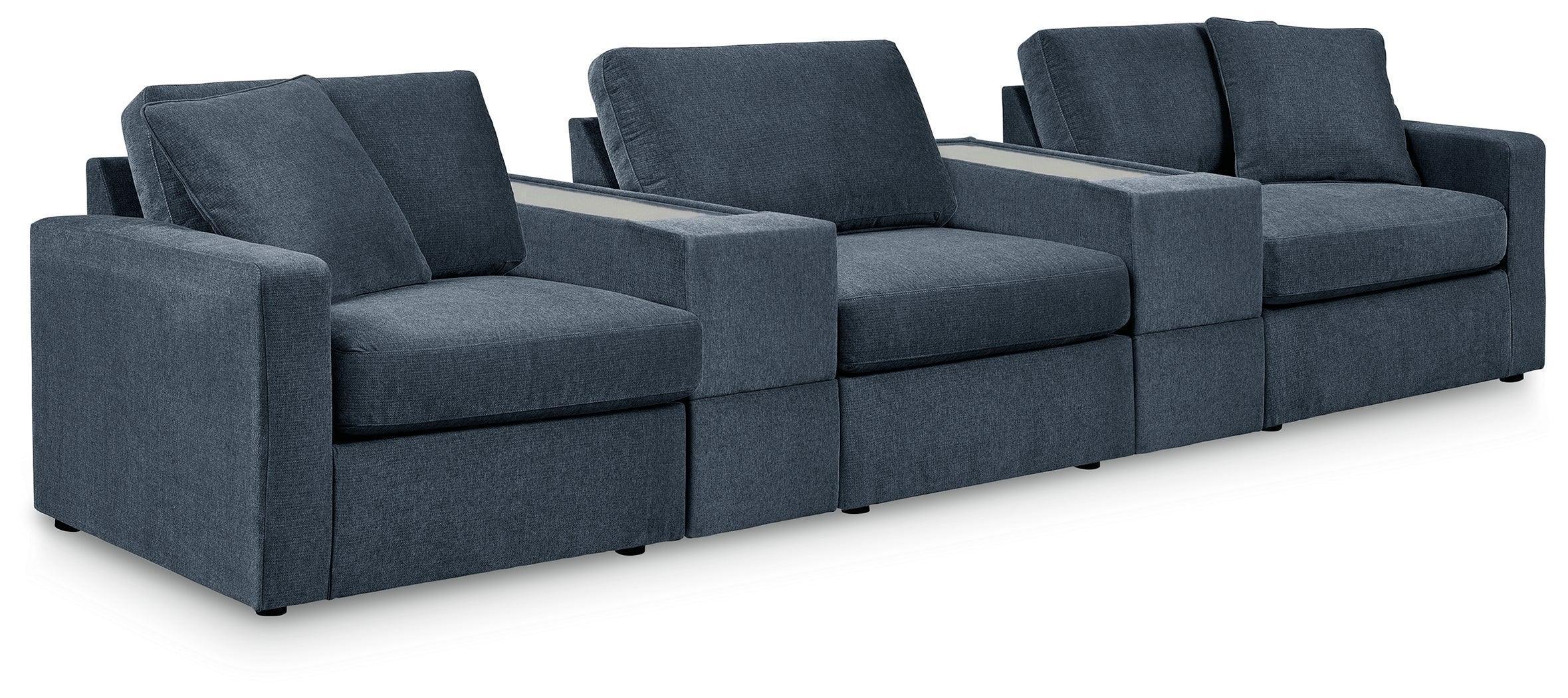 Modmax Ink Performance Fabric,Next-Gen Nuvella™ 5-Piece Sectional - Image 2