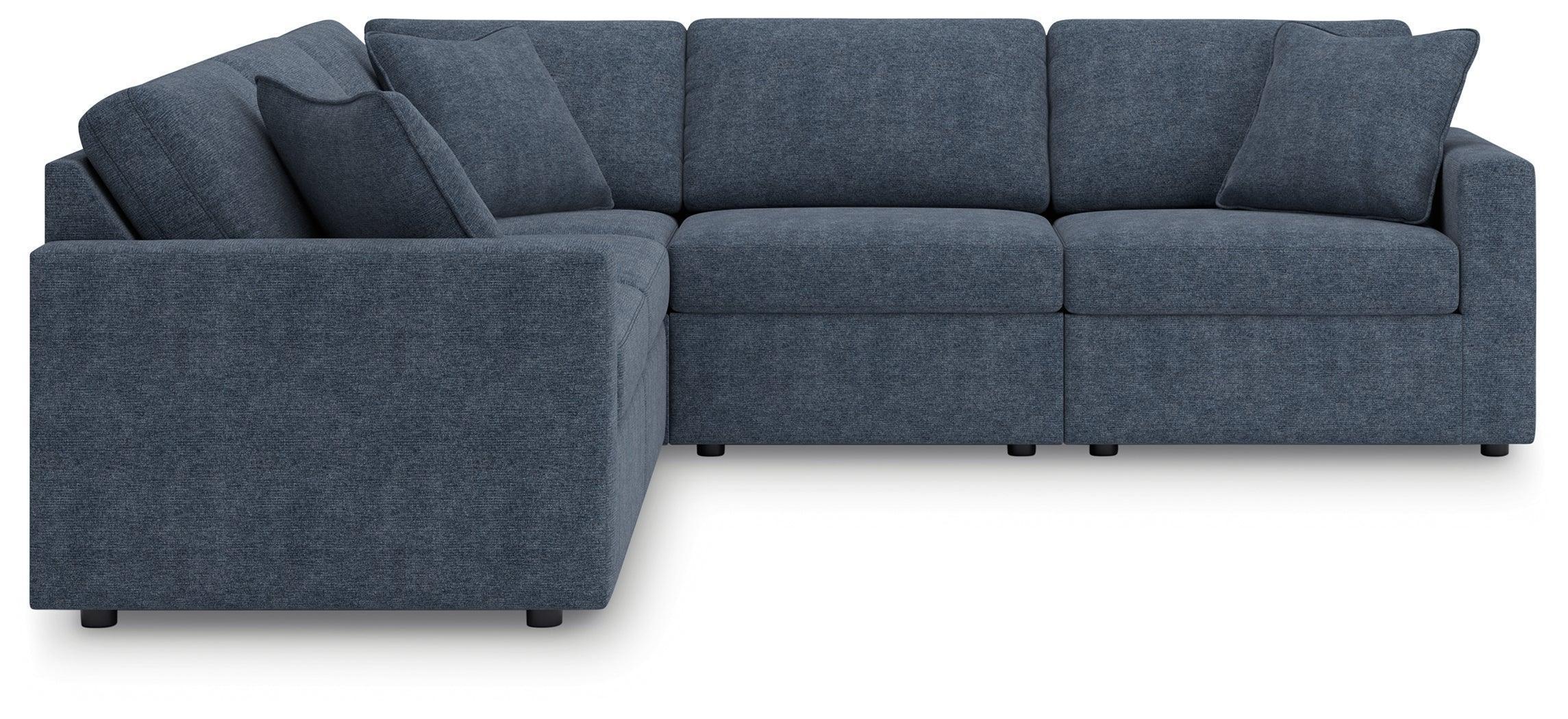 Modmax Ink Nuvella® 5-Piece Sectional - Image 3