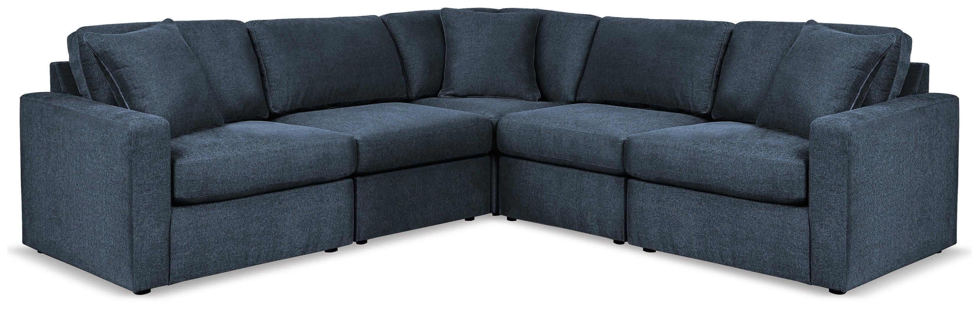 Modmax Ink Nuvella® 5-Piece Sectional - Image 2