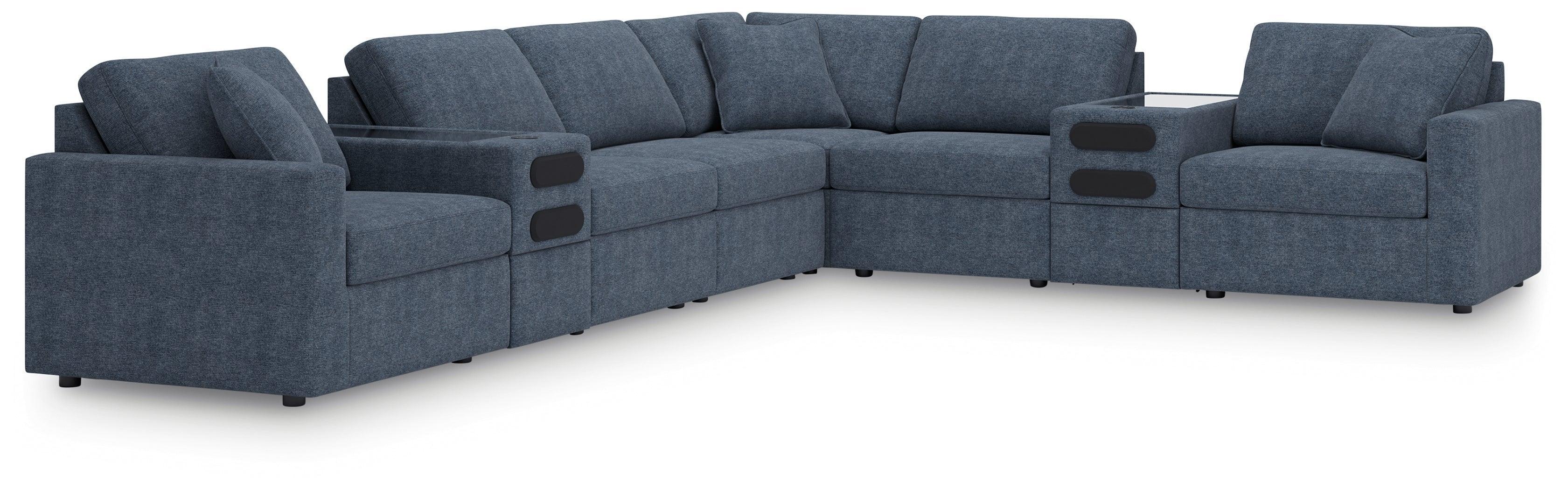 Modmax Ink Nuvella® 8-Piece Sectional - Image 2