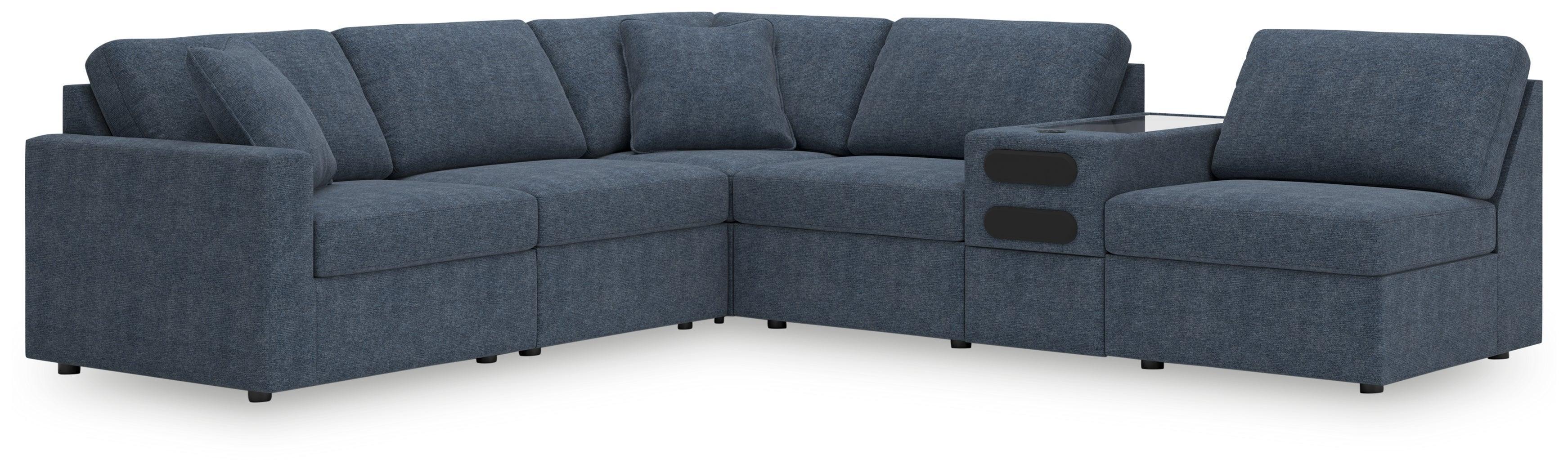 Modmax Ink Performance Fabric,Next-Gen Nuvella™ 6-Piece Sectional - Image 2