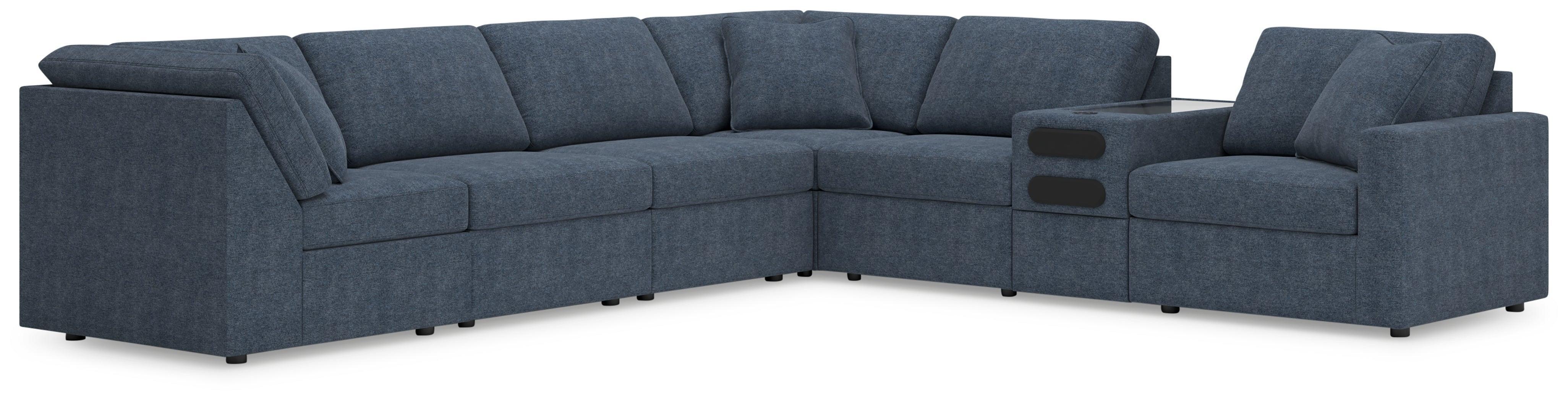 Modmax Ink Nuvella® 7-Piece Sectional - Image 2
