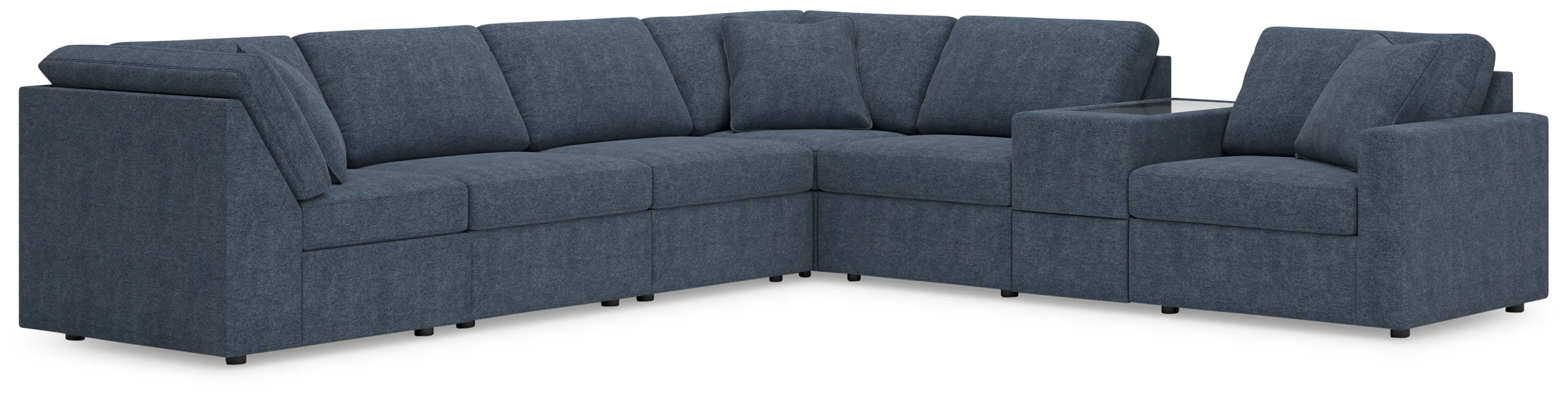 Modmax Ink Performance Fabric,Next-Gen Nuvella™ 7-Piece Sectional - Image 2