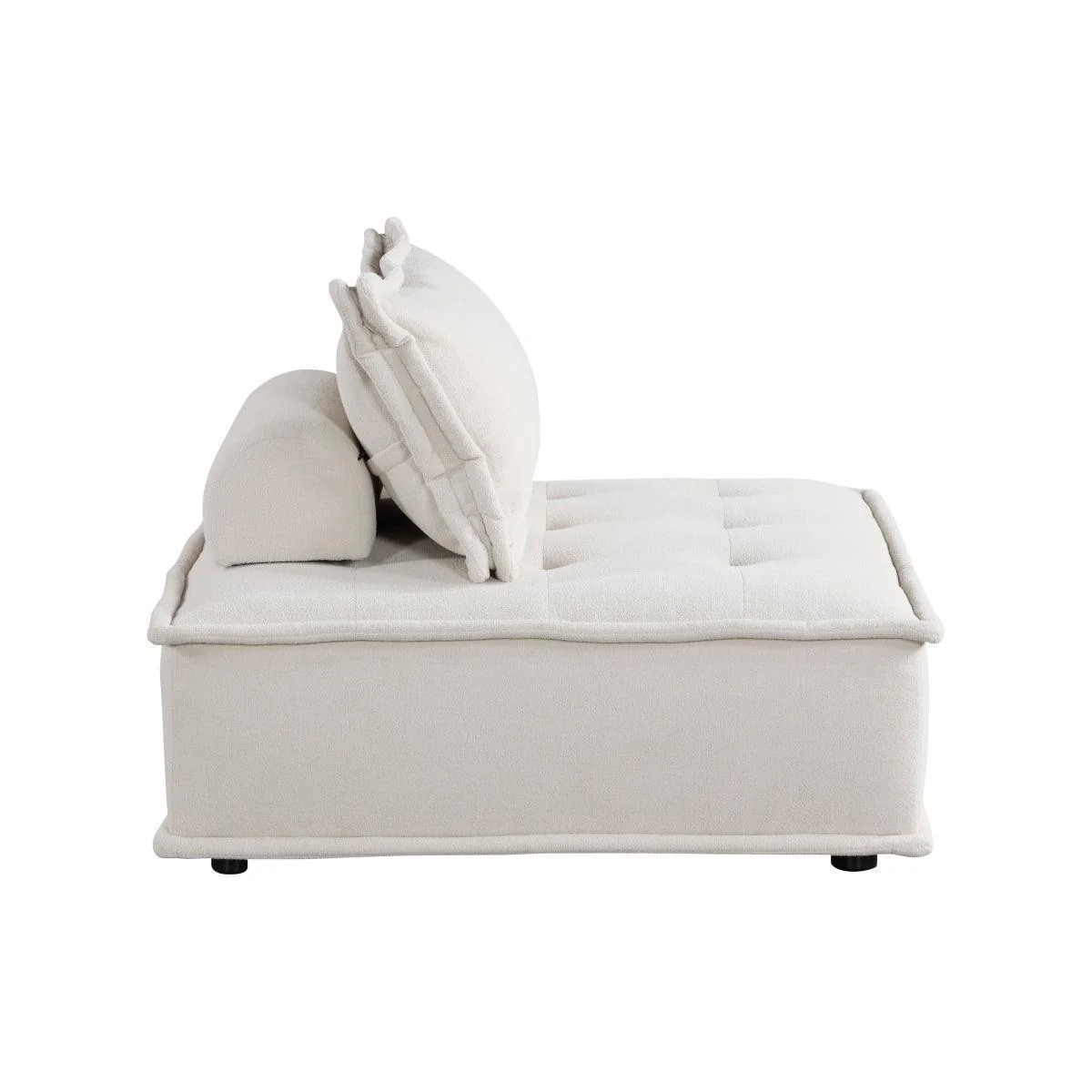 Inman Beige Modular Chair - Image 3