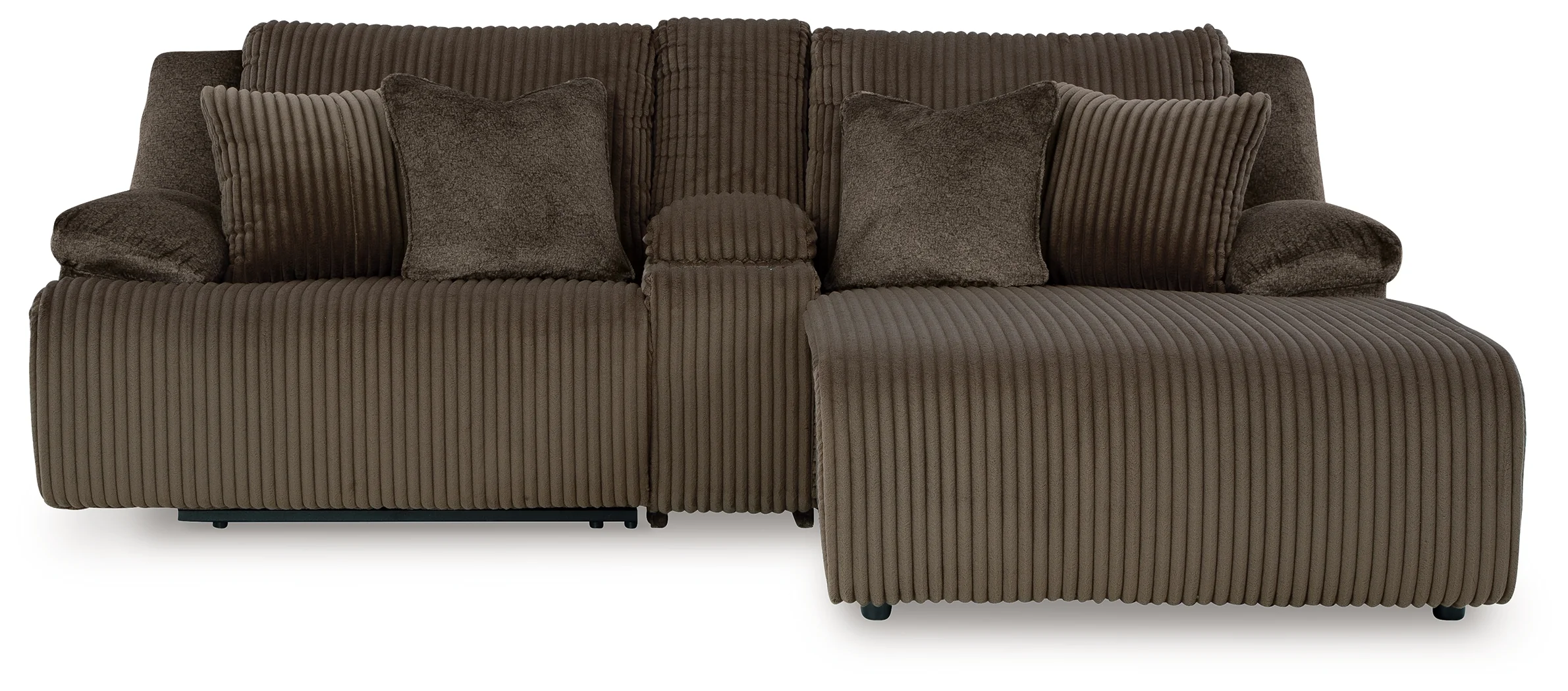 Top Chocolate Tier Sofa and Recliner - Image 3