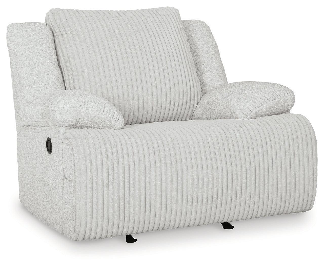 Top Tier Alloy Velvet Recliner - Image 2