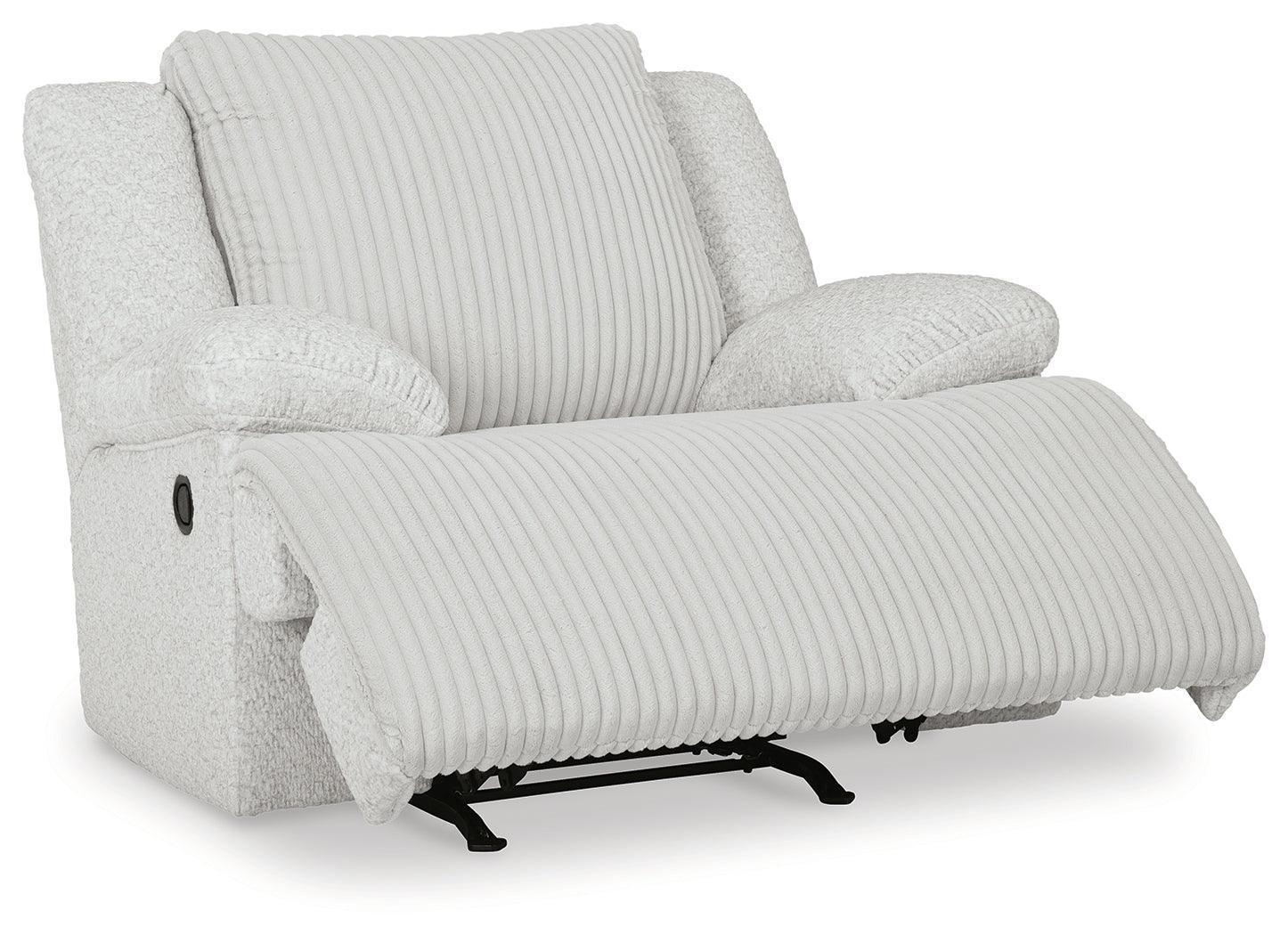 Top Tier Alloy Velvet Recliner - Image 3