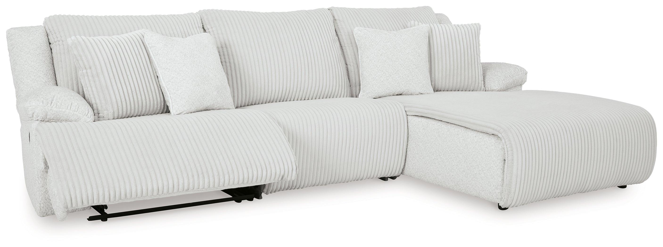 Top Tier Alloy 3-Piece Sectional Sofa Chaise - Image 3