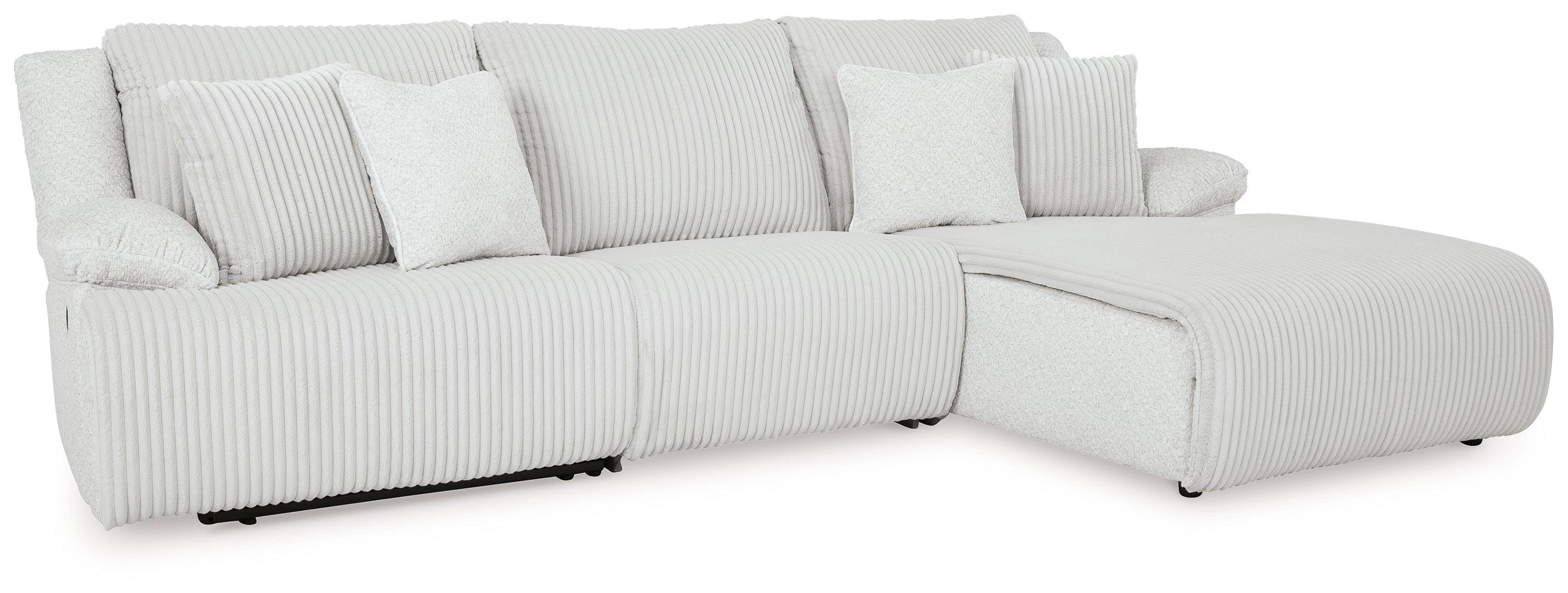 Top Tier Alloy 3-Piece Sectional Sofa Chaise - Image 2