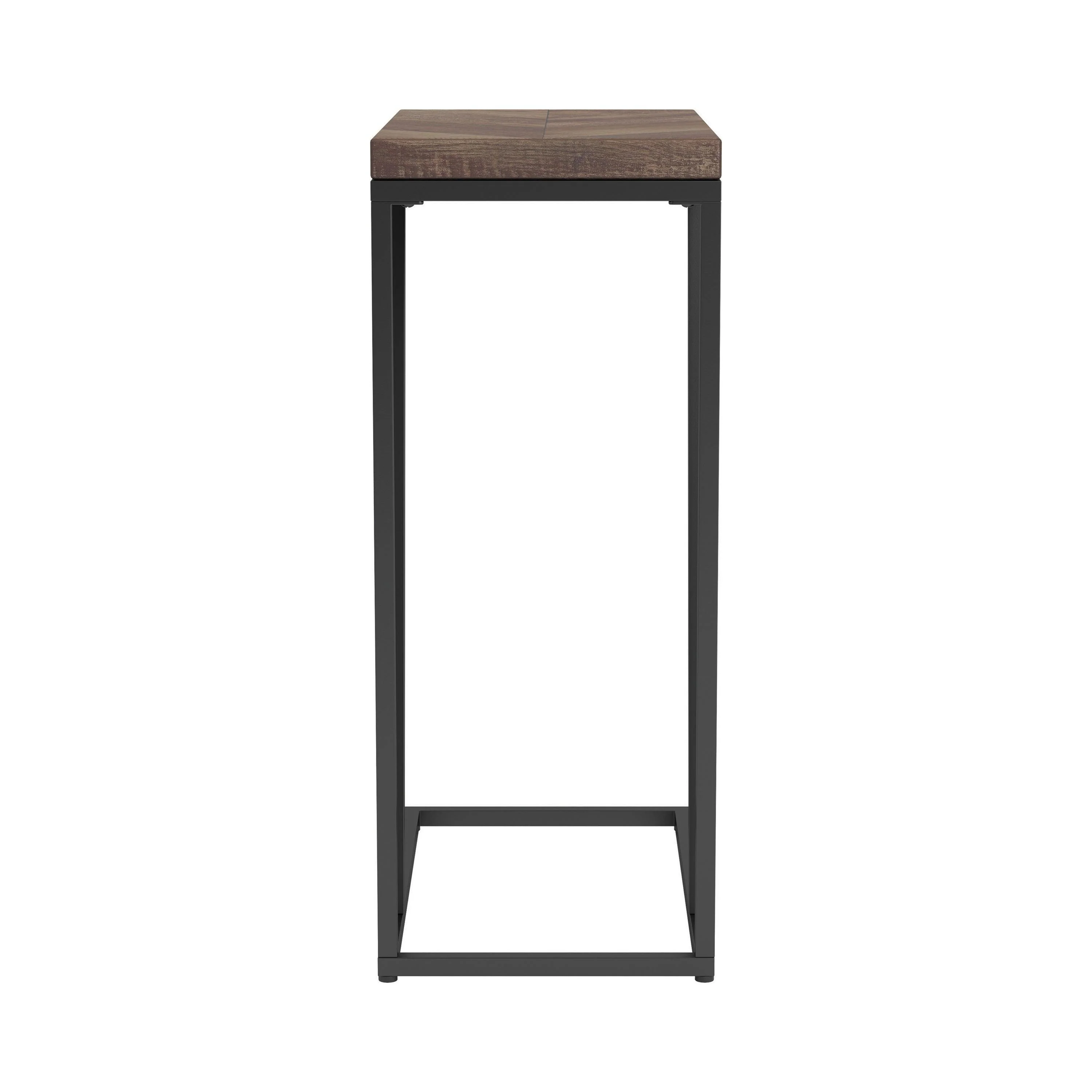 Sergio Chevron Rectangular Accent Table Tobacco - Image 3