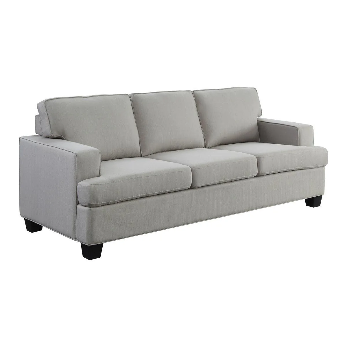 Elmont Khaki Fabric Sofa - Image 2