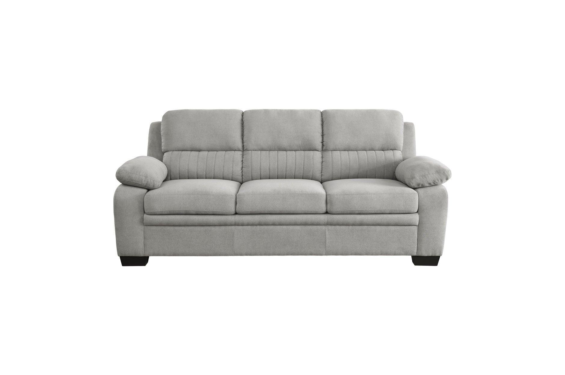 Holleman Gray Fabric Living Room Set - Image 3